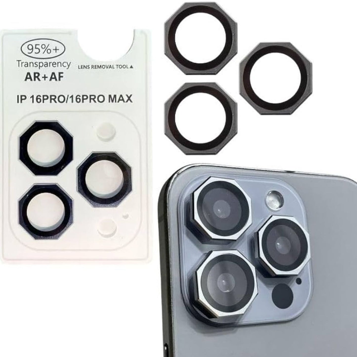 Hexa-Shield Camera Lens Protector for iPhone Transparency & Scratch Guard 🔍📱