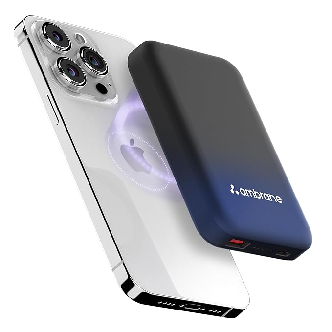 15W MagSafe Wireless Power Bank with 20W Fast Charging, Dual Output