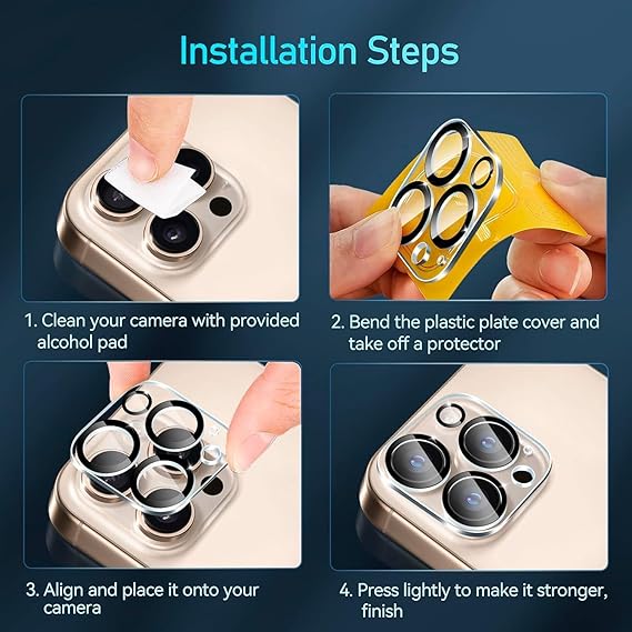 Premium Camera Lens Protector - Scratch & Dust Resistant