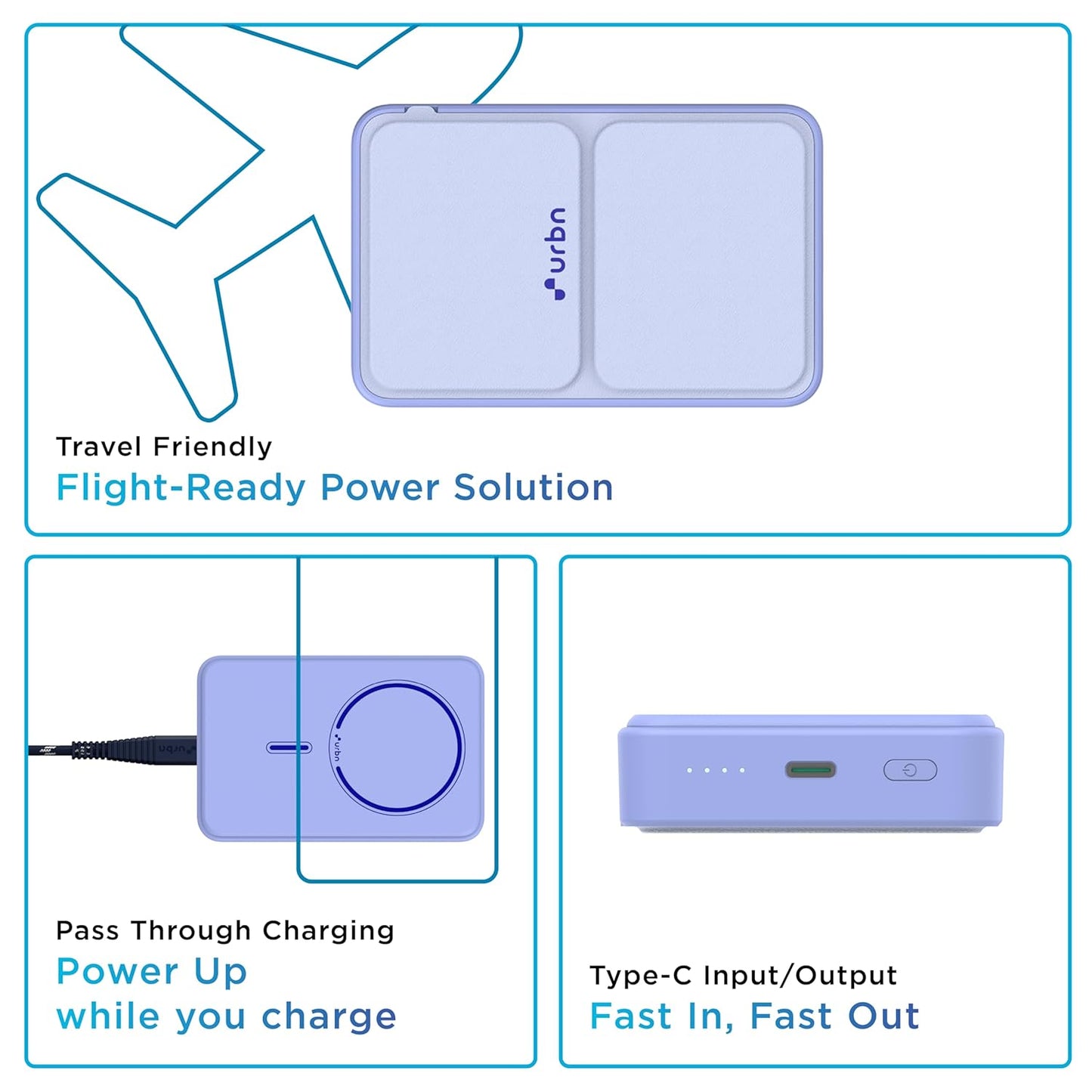MagTag 10,000 mAh Stand Power Bank