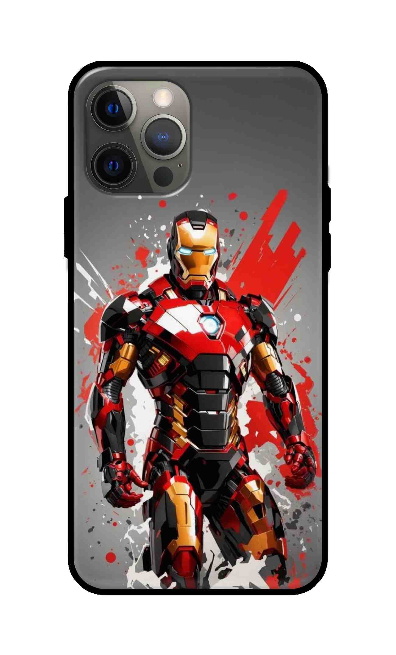 Ironman Glass back cover