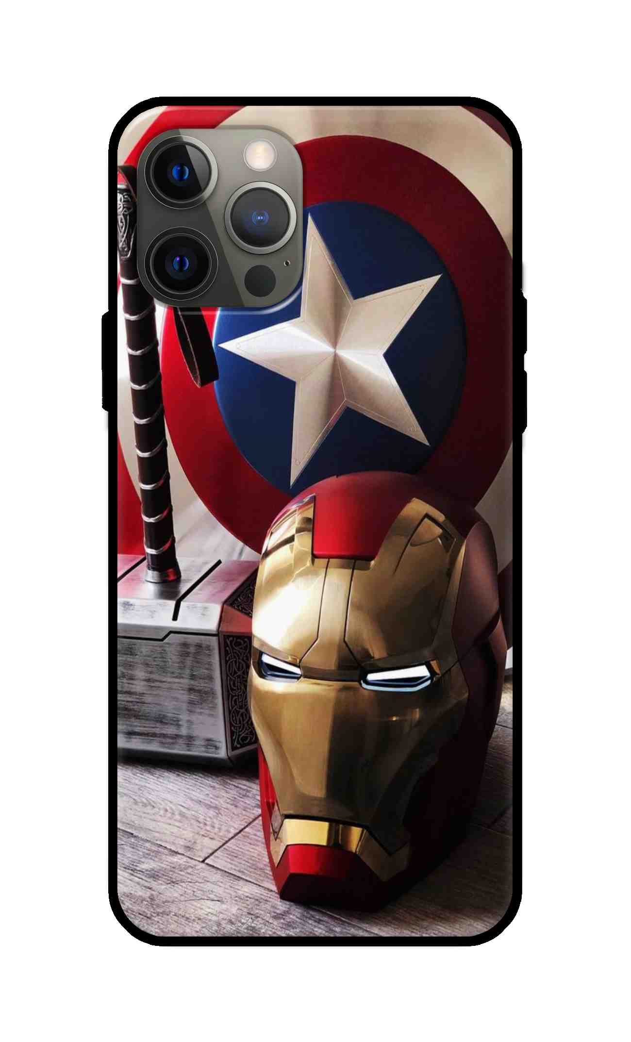 Ironman Glass back cover
