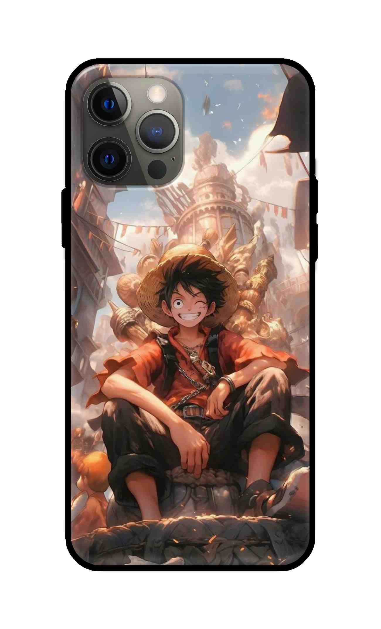 Monkey Luffy Glass Back Cover