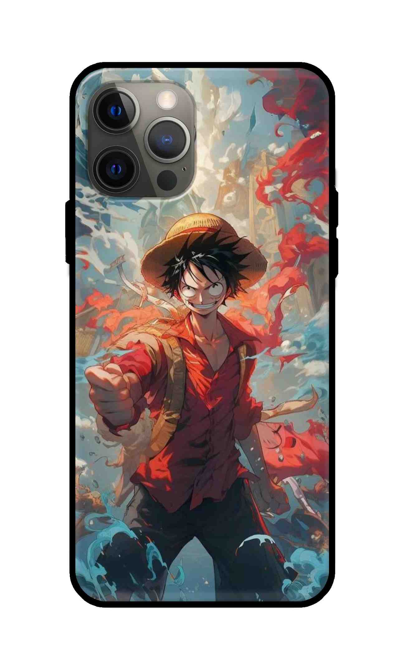 Monkey Luffy Glass Back Cover