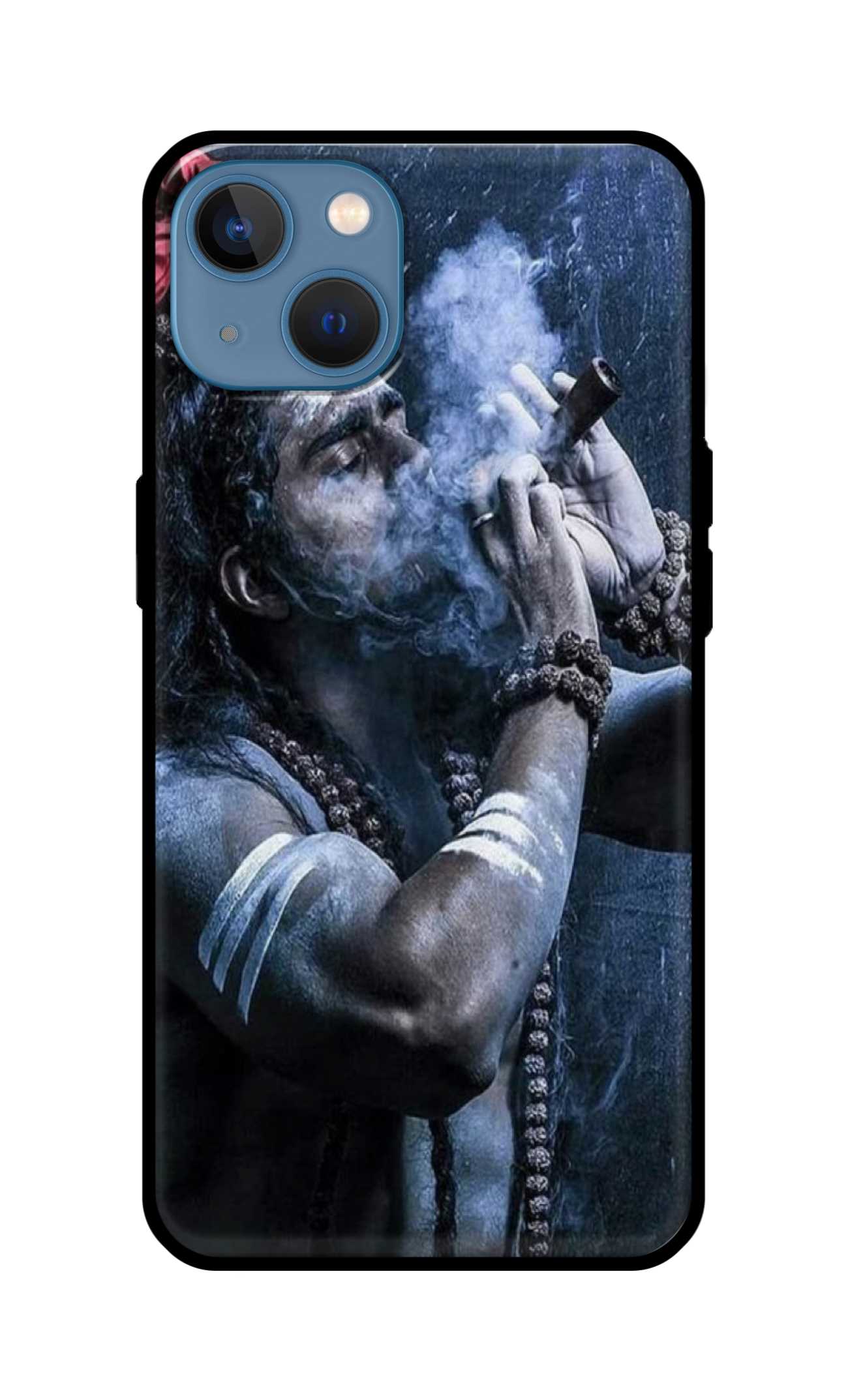 Shiv ji Glass Back Cover
