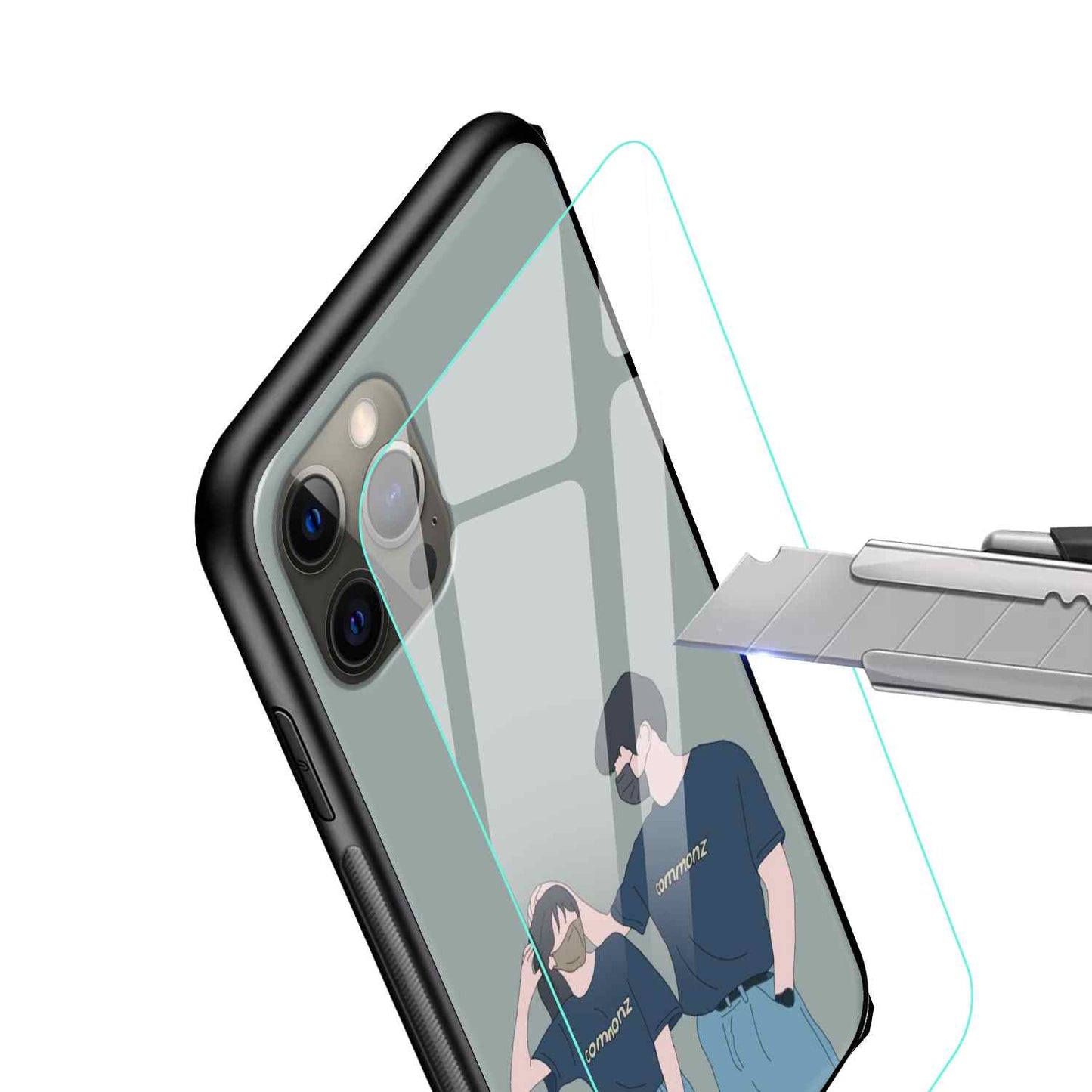 Girly Glass Back Cover