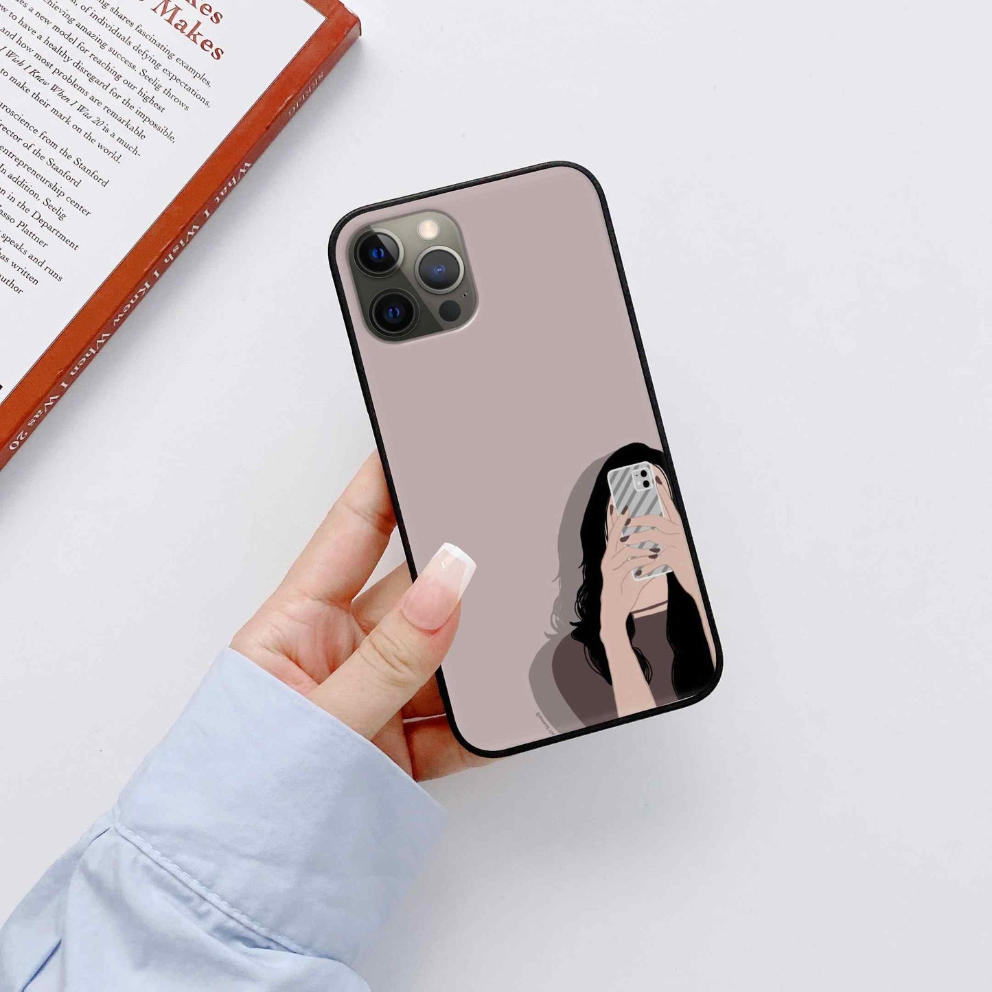 Girly Glass Back Cover
