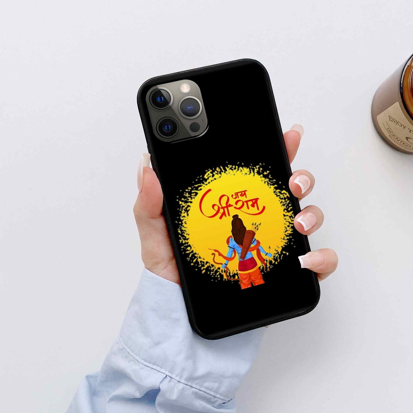 Ram Ji Glass Back Cover