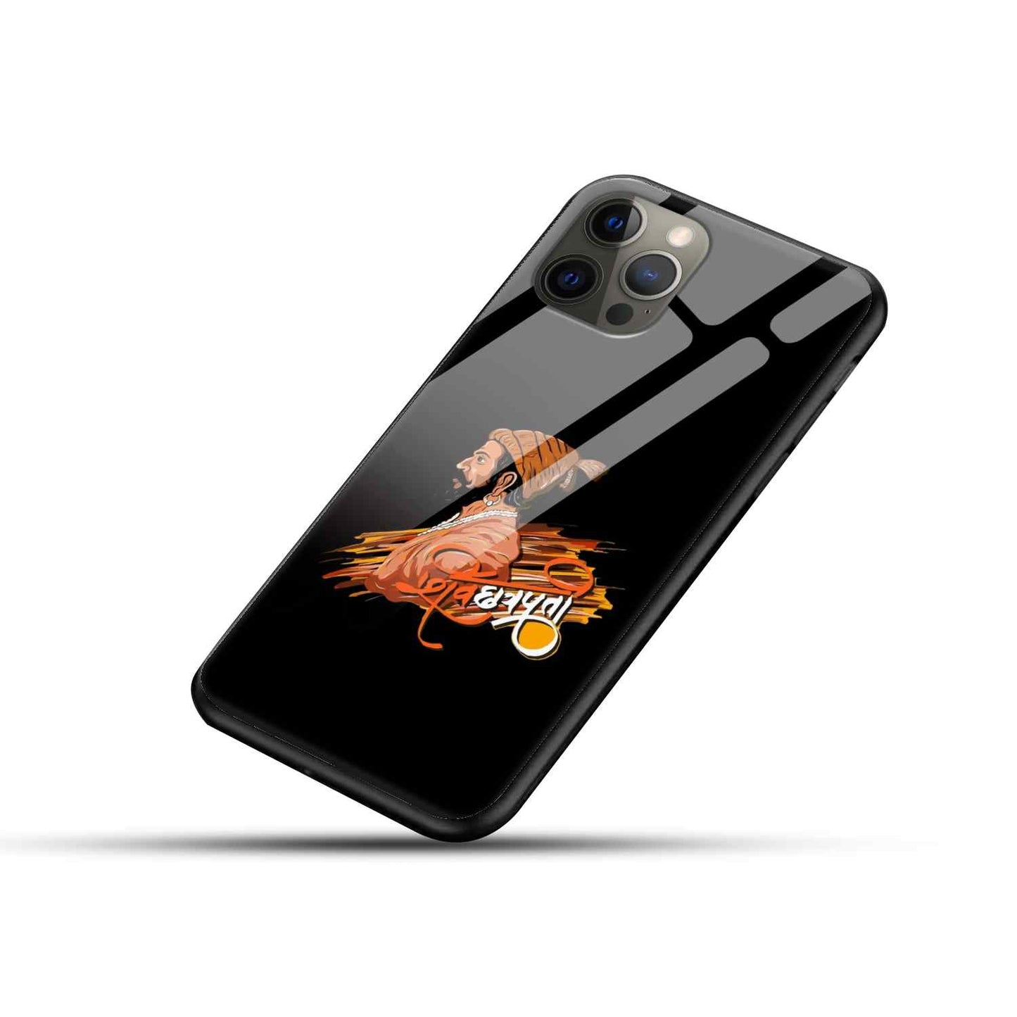 Chhatrapati Shivaji Maharaj Glass Back Cover