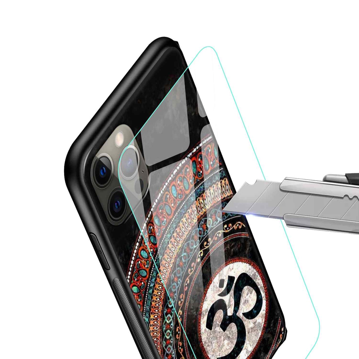Om Glass Back Cover