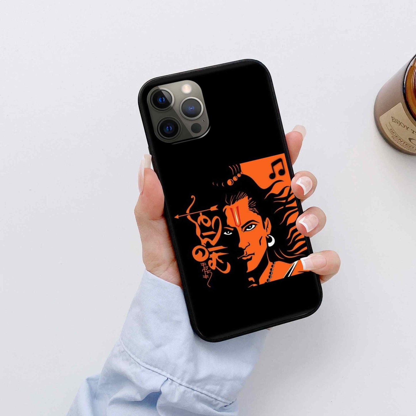 Ram Glass Back Cover