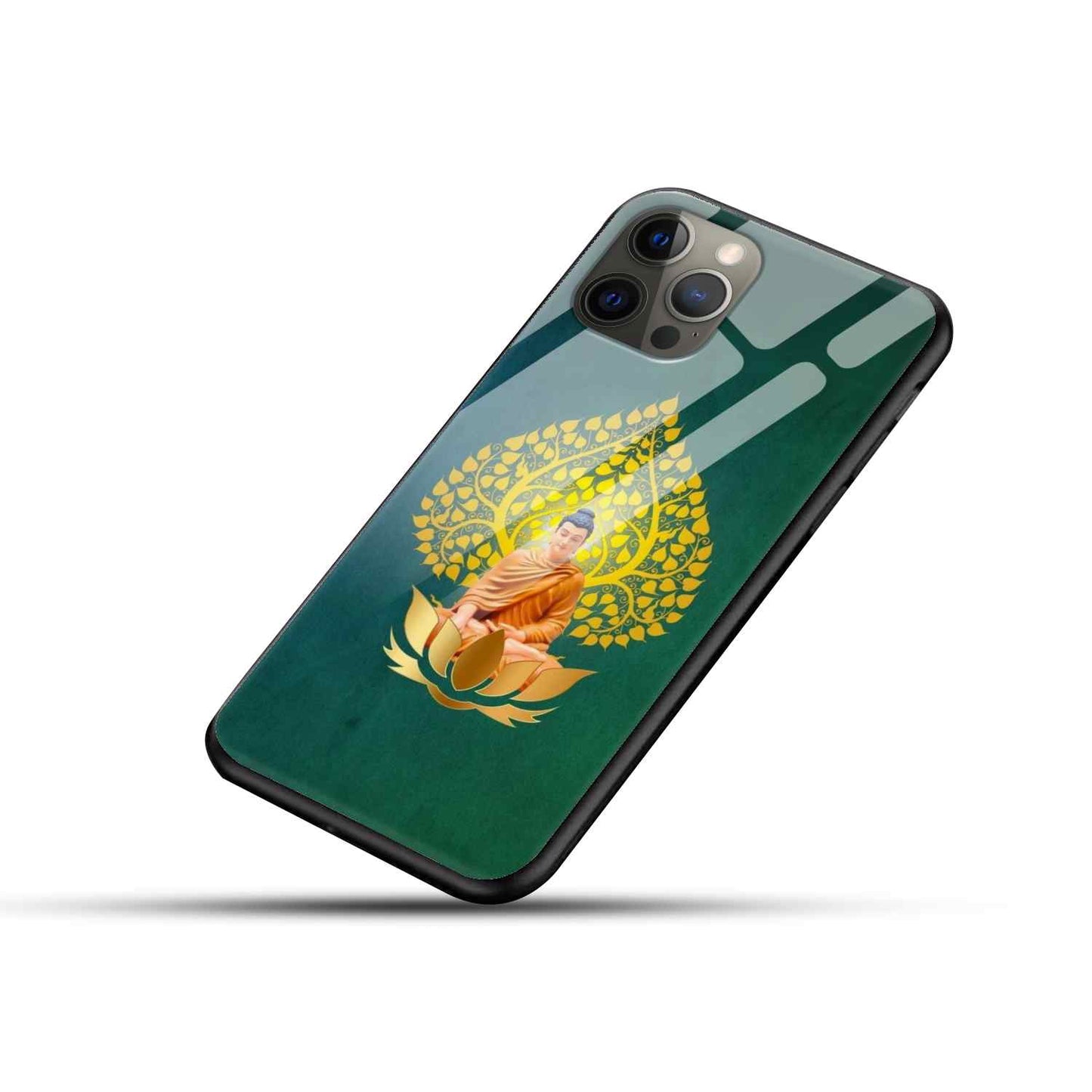 Buddha Glass Back Cover