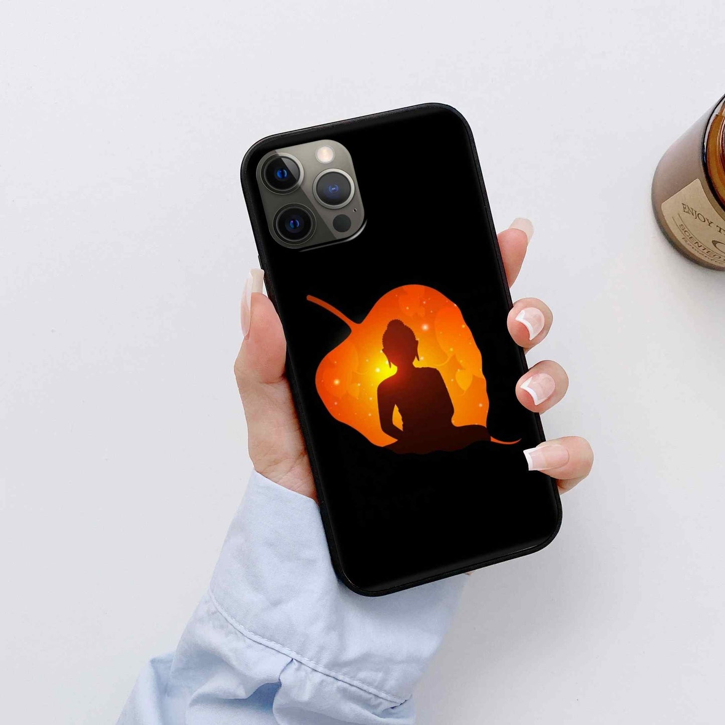 Buddha Glass Back Cover