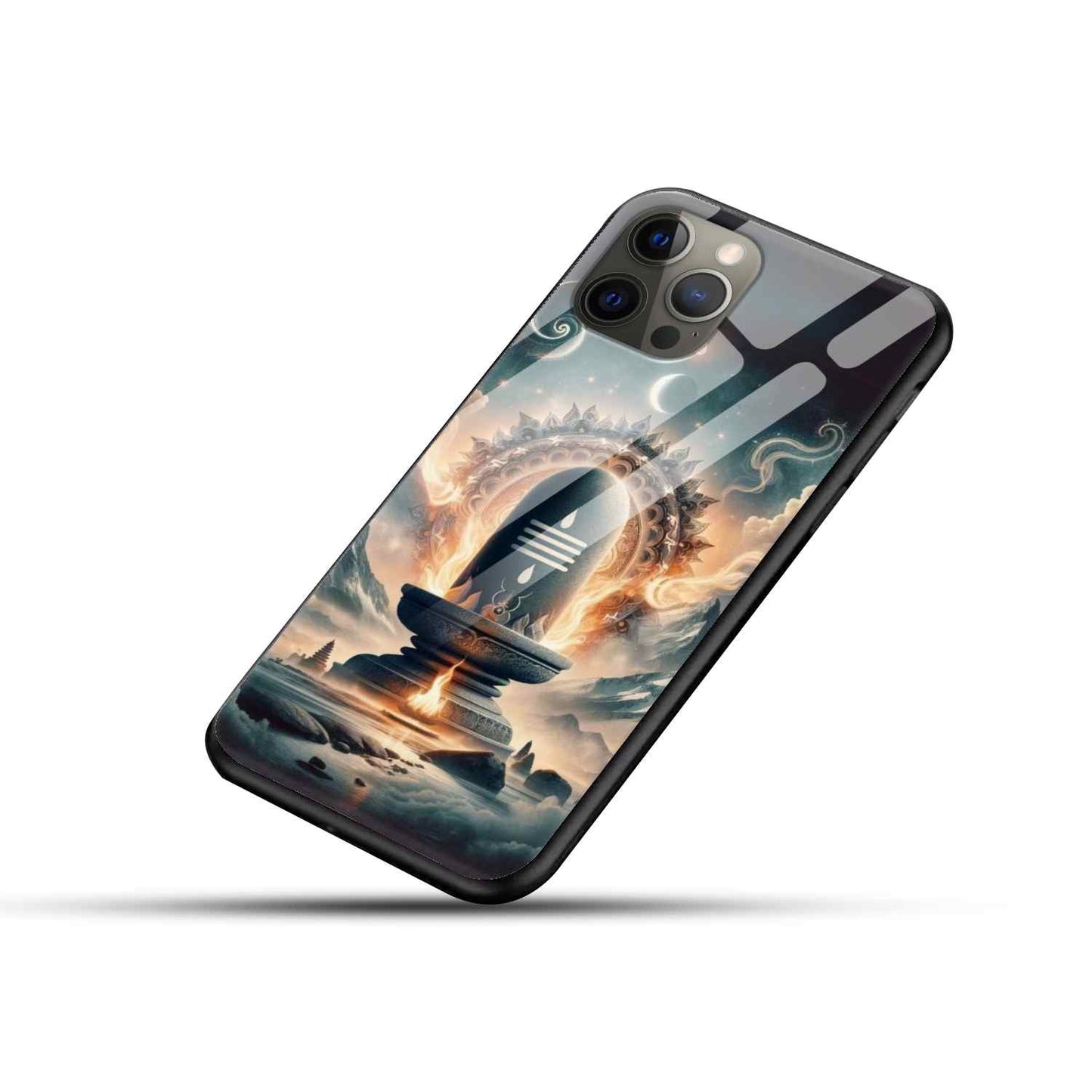 Shiv Ji Glass Back Cover