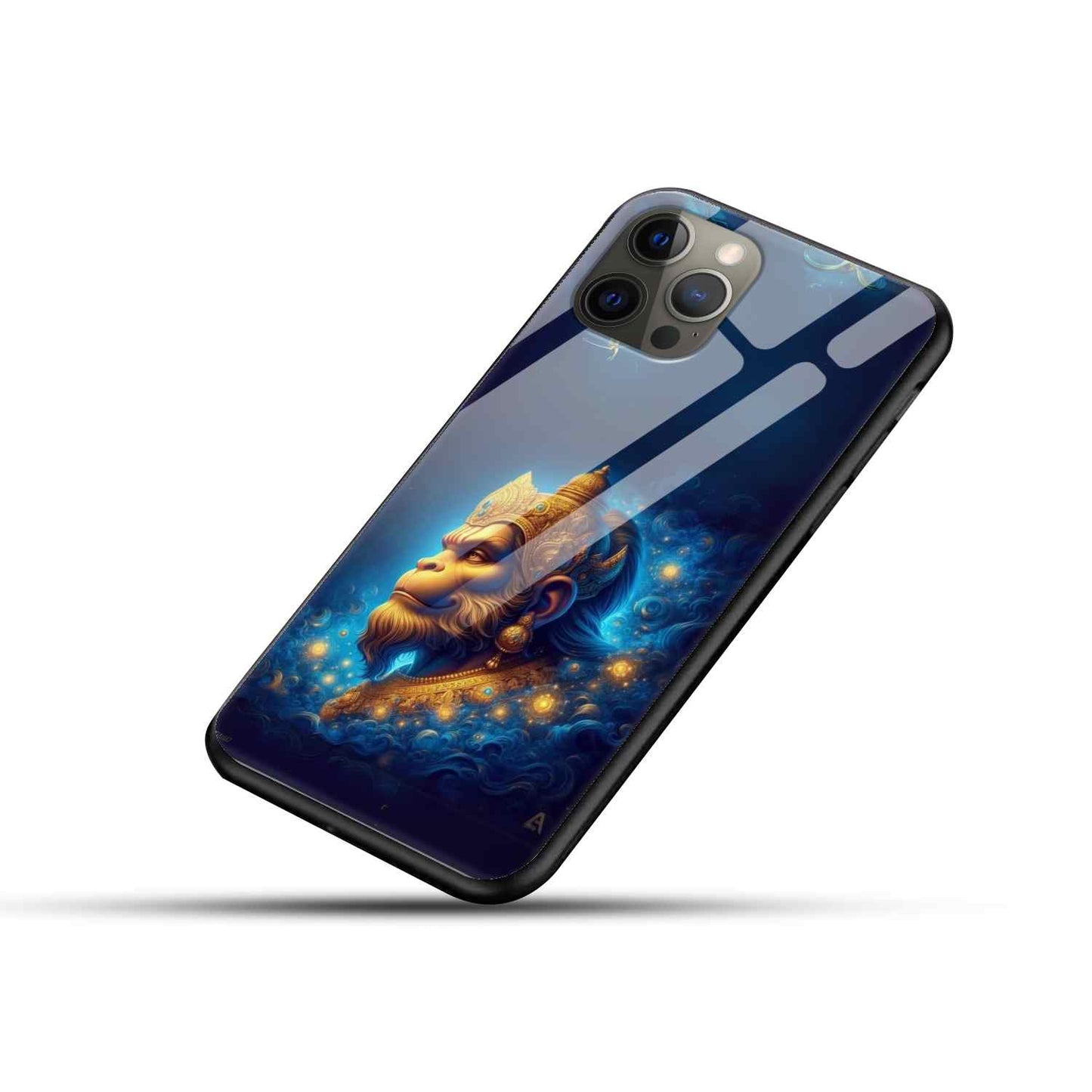 Hanuman Ji Glass Back Cover