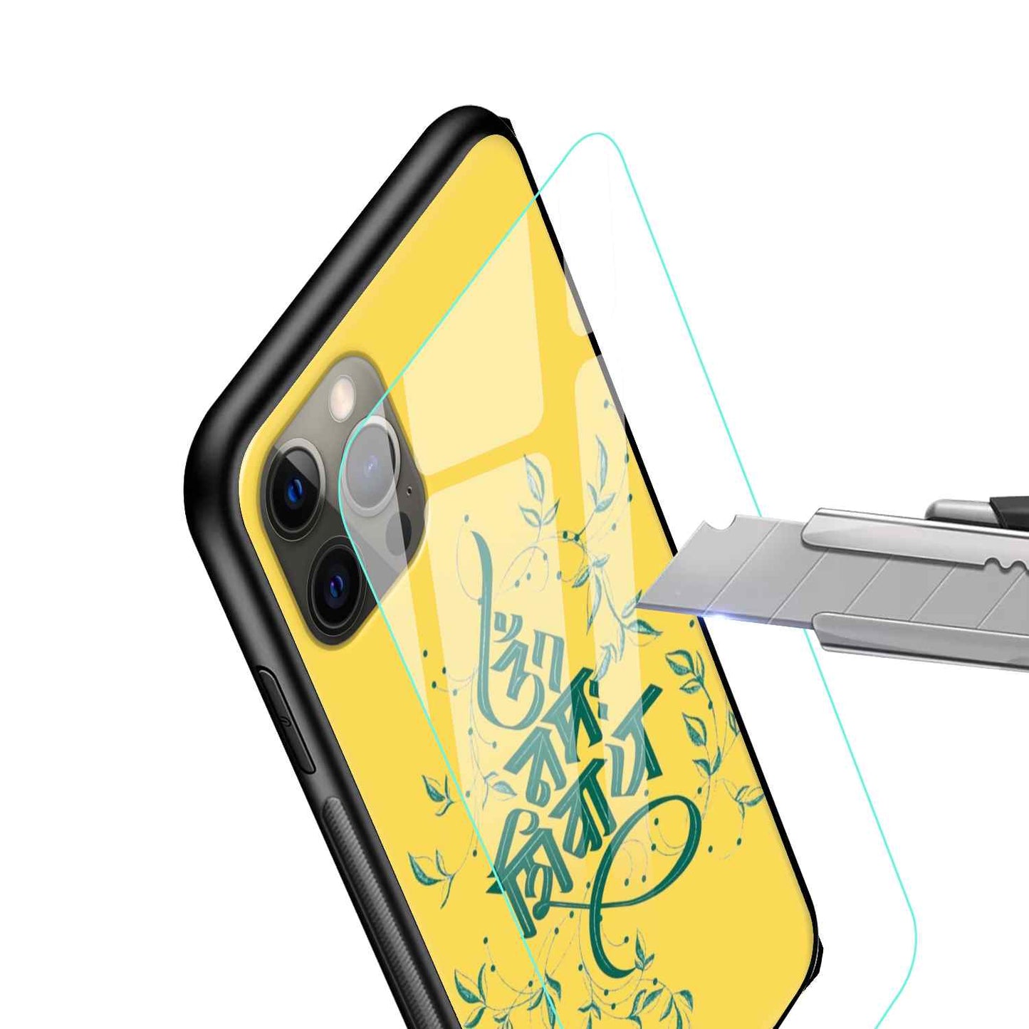 Shiv Ji Glass Back Cover