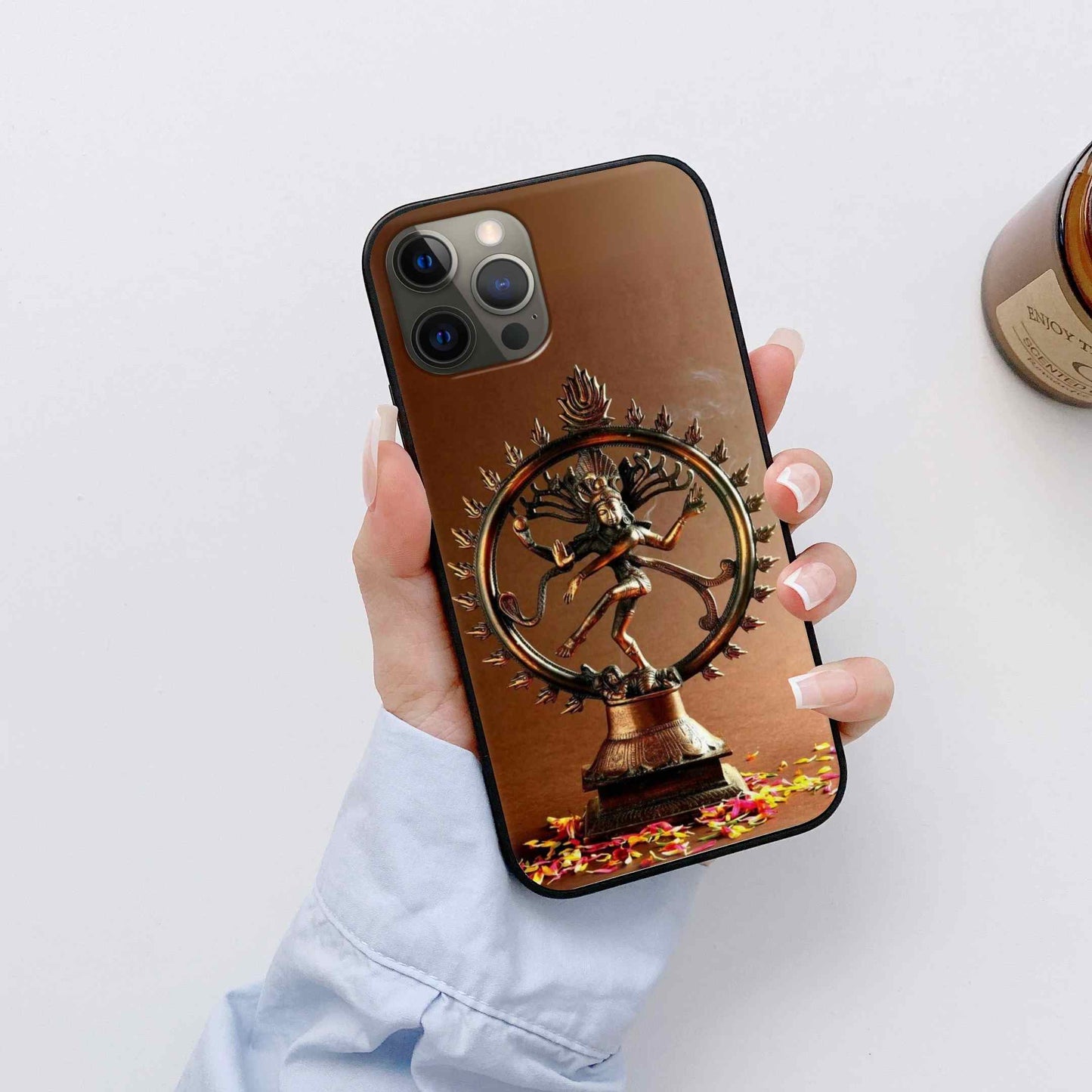 Shiv Ji Glass Back Cover