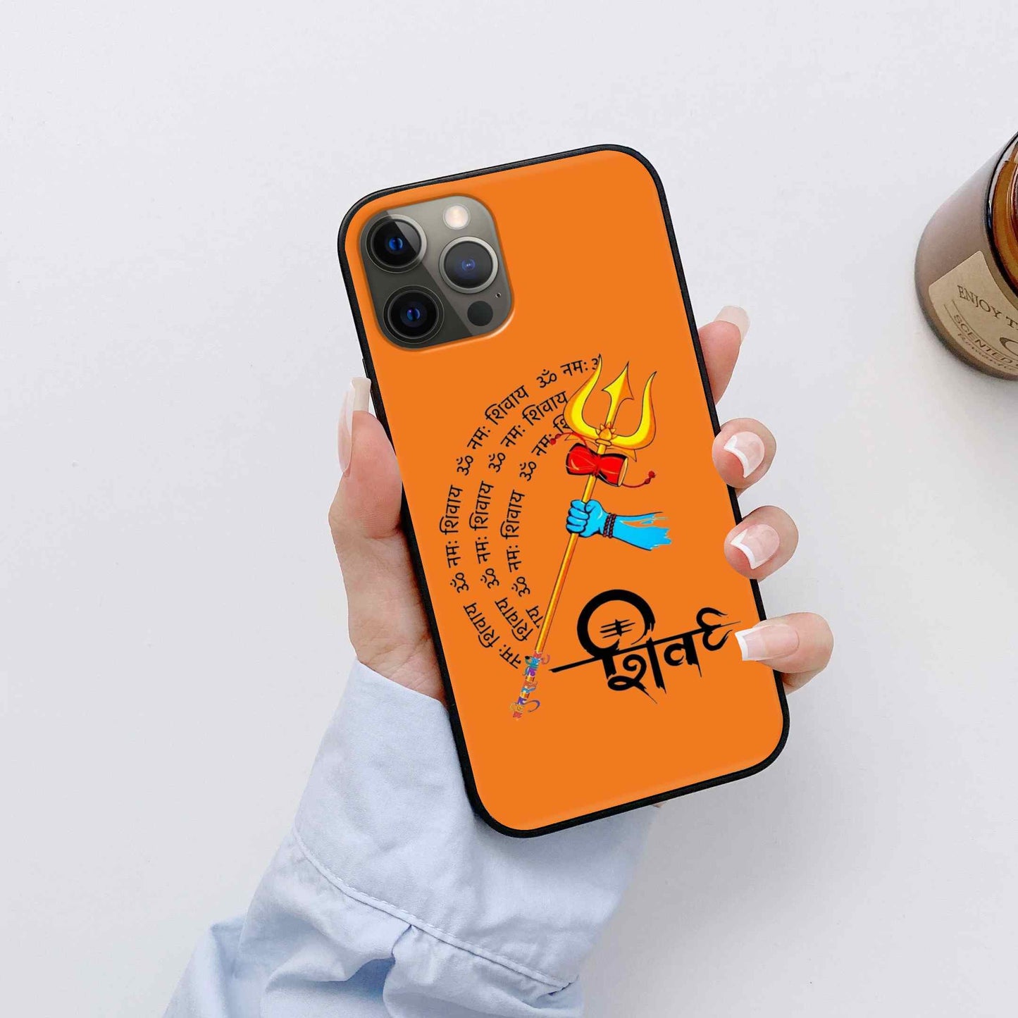 Shiv Ji Glass Back Cover