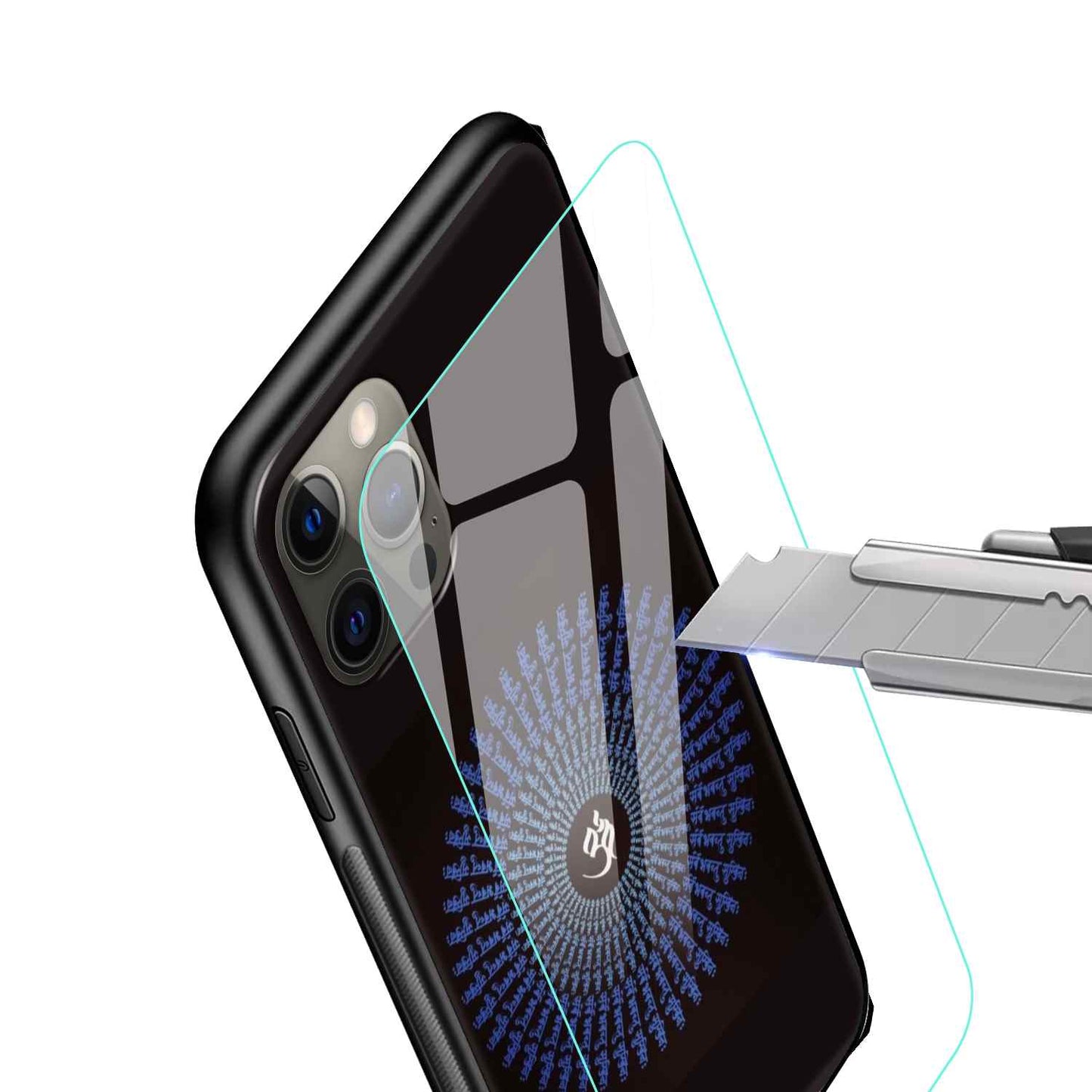 Om Glass Back Cover
