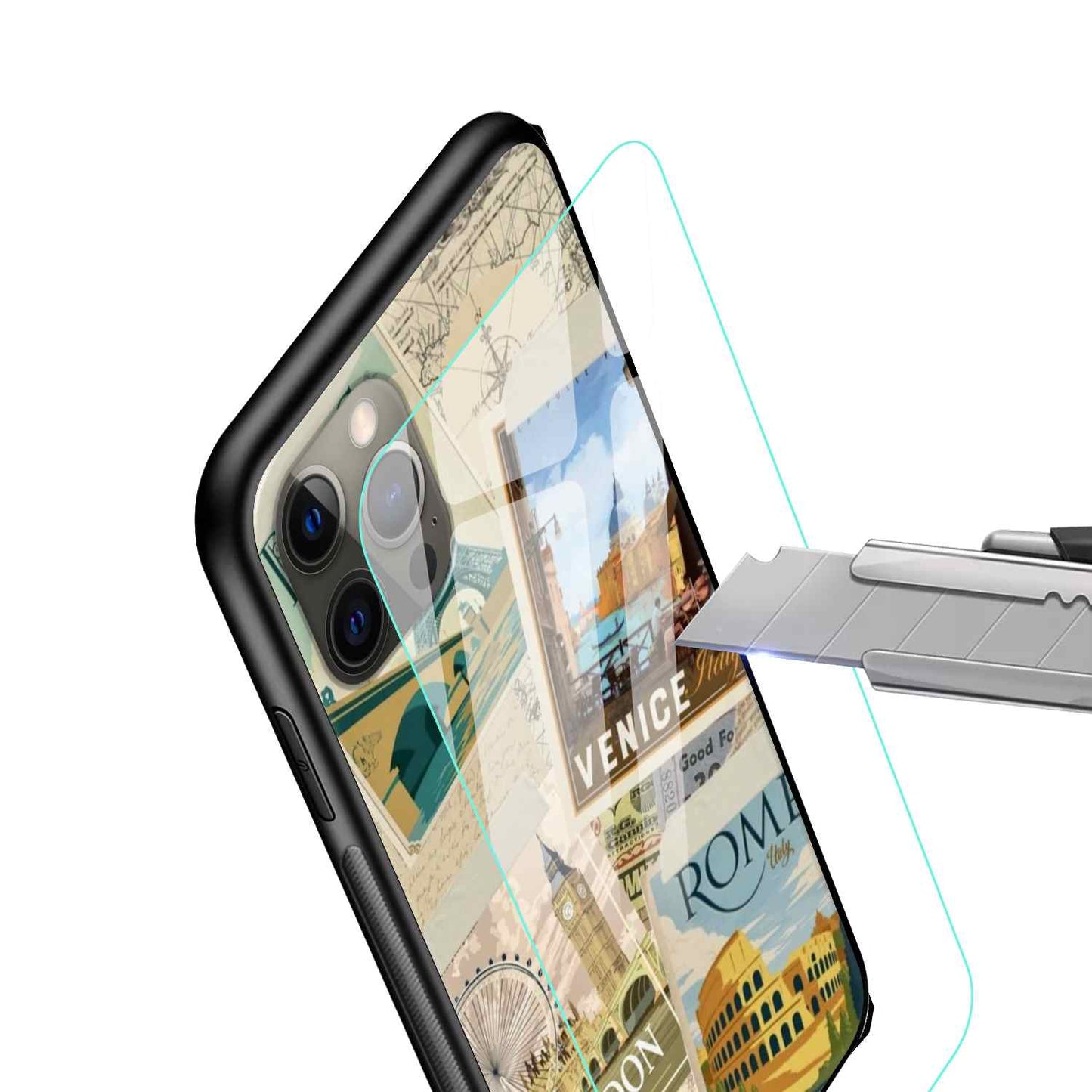 Travel Glass Back Cover