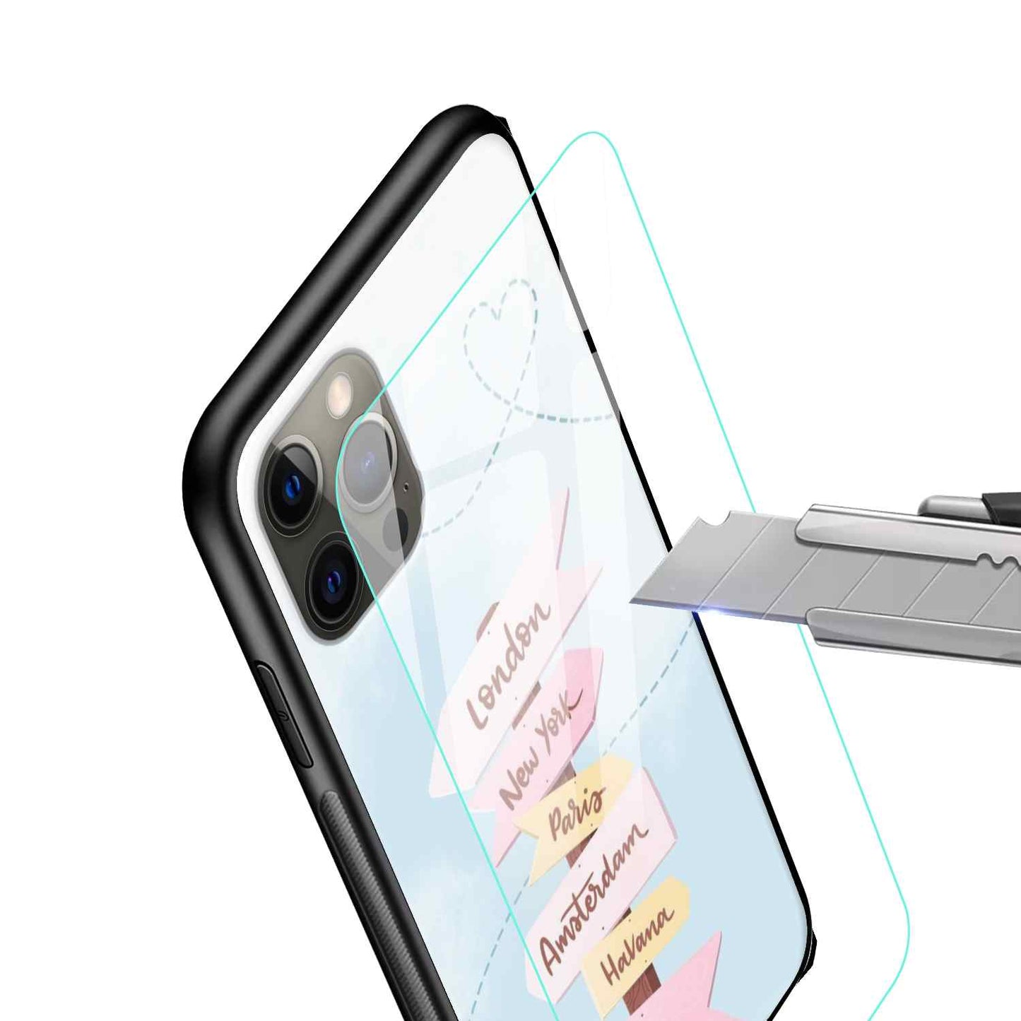 Travel Glass Back Cover