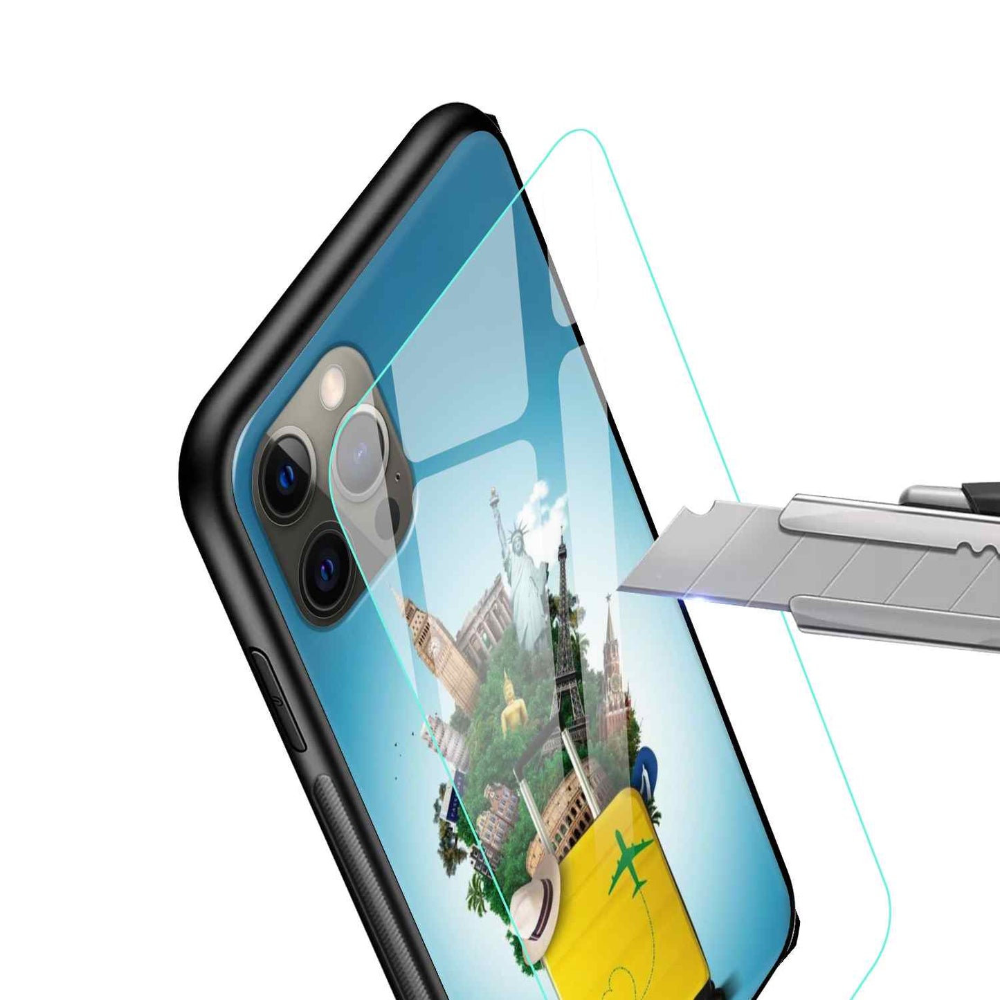Travel Glass Back Cover