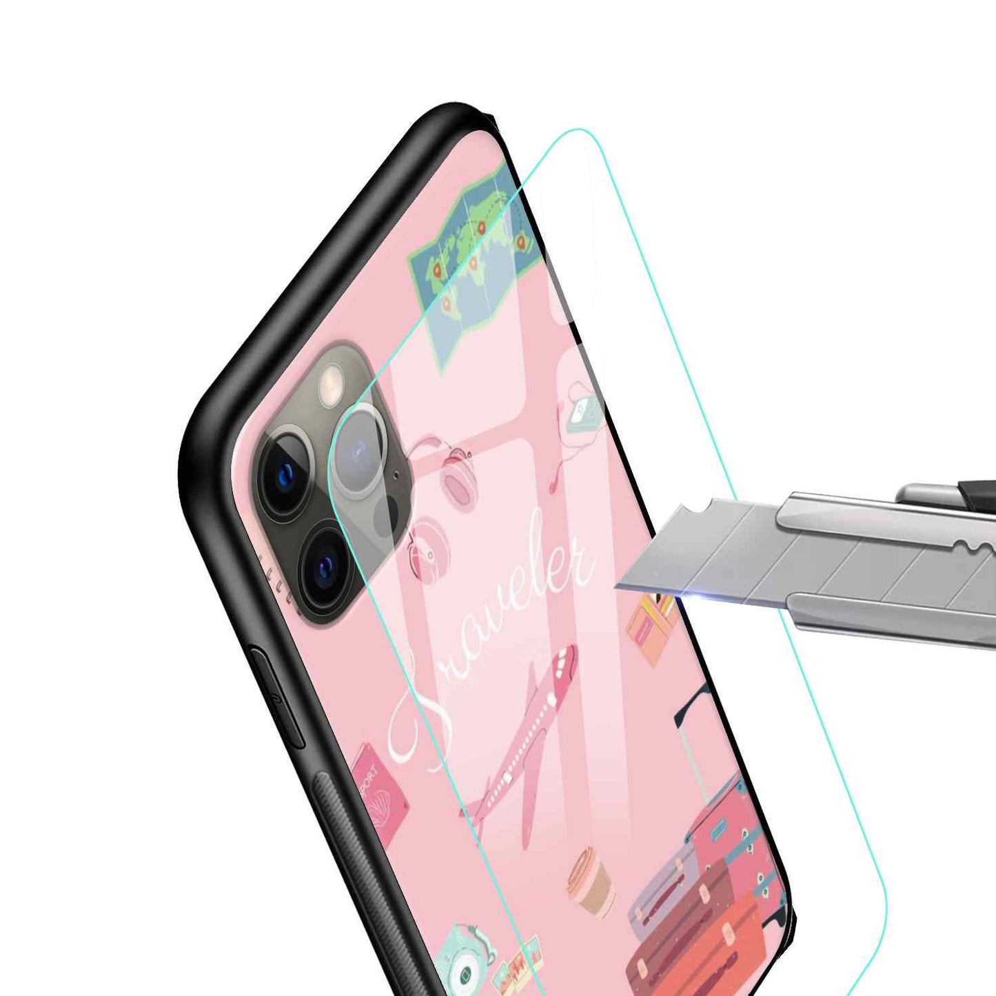 Travel Glass Back Cover