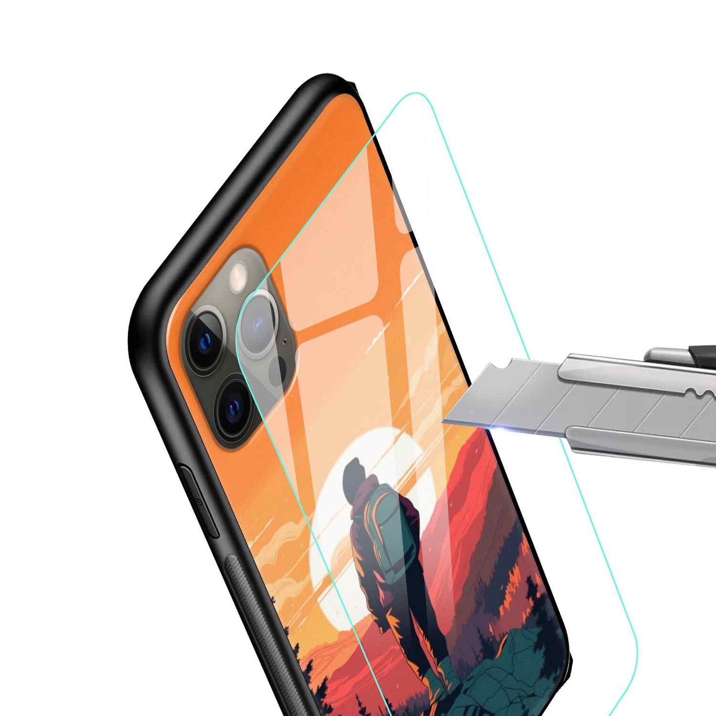 Travel Glass Back Cover
