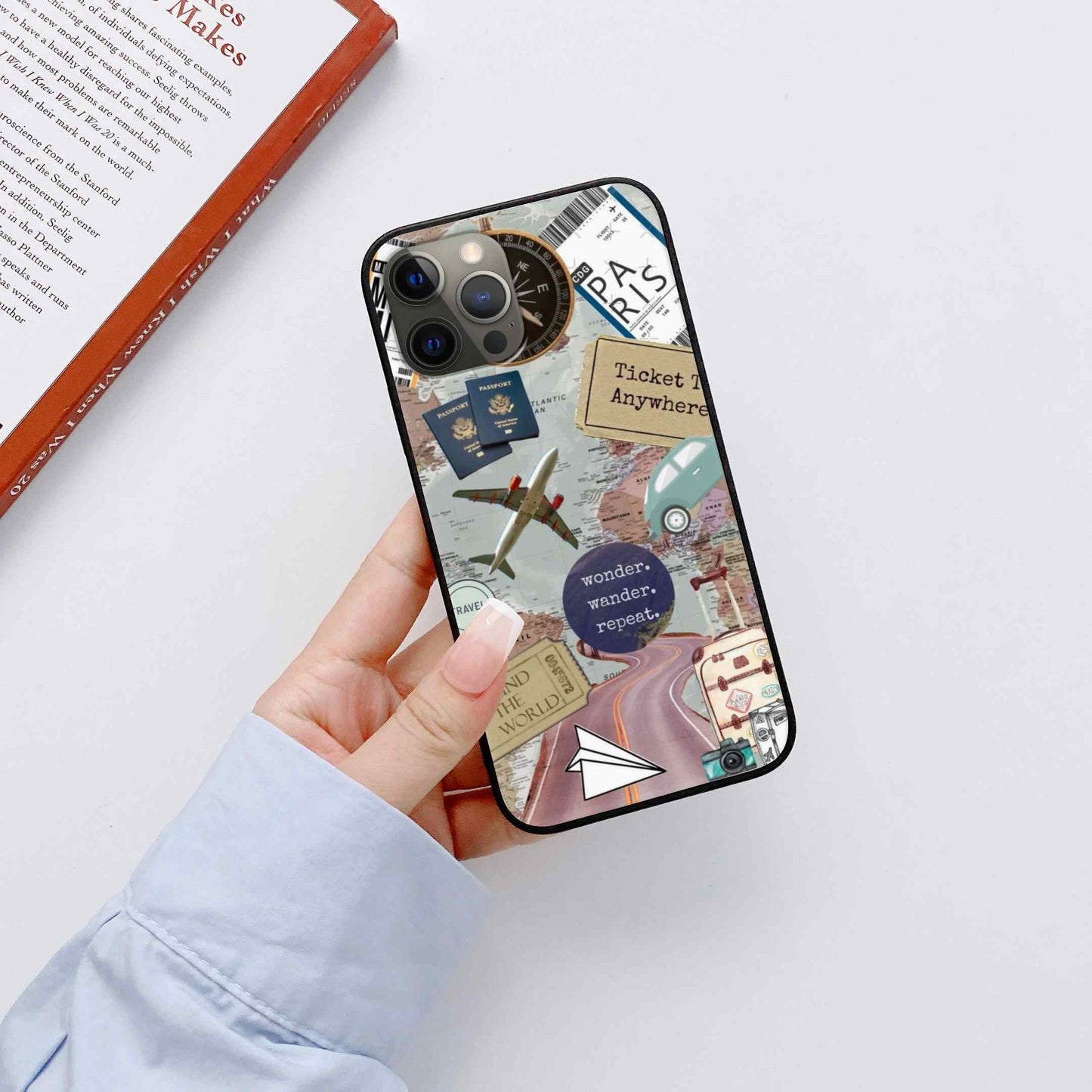 Travel Glass Back Cover