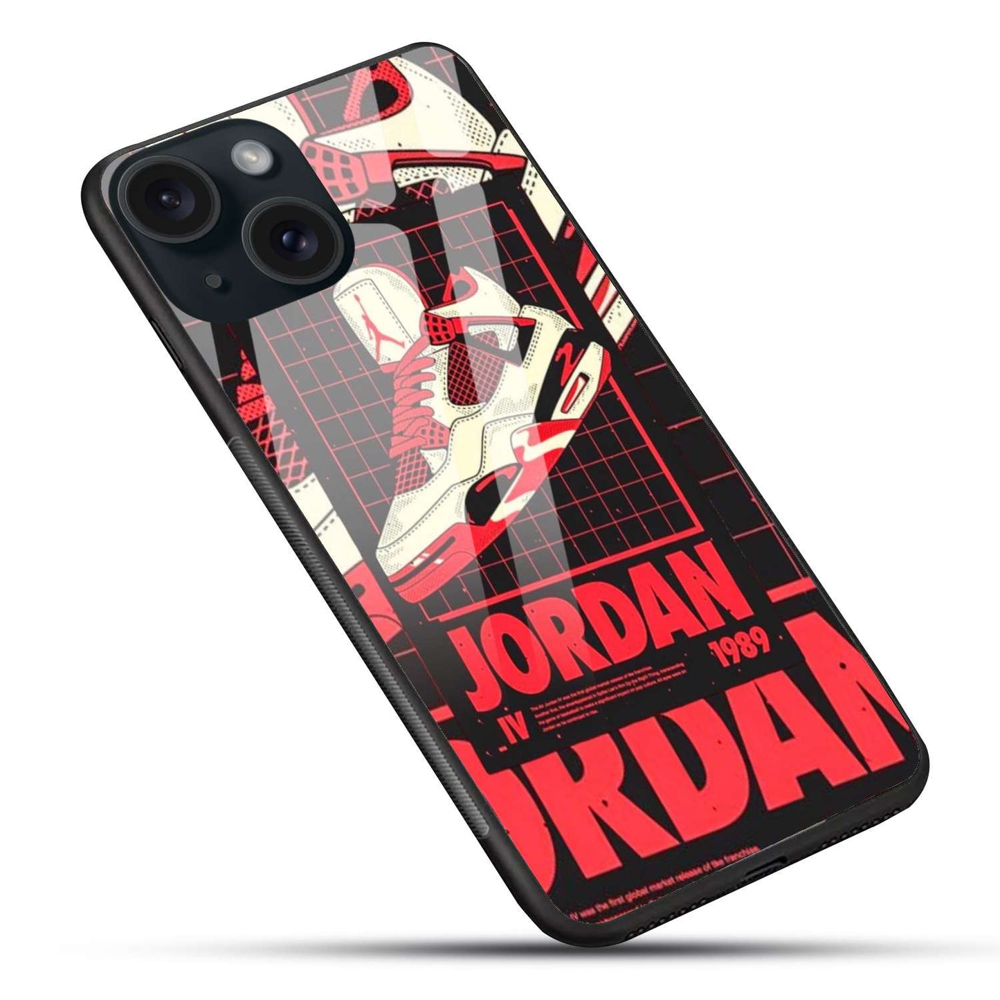 Jordan Original Glass Glossy Finish Back Cover