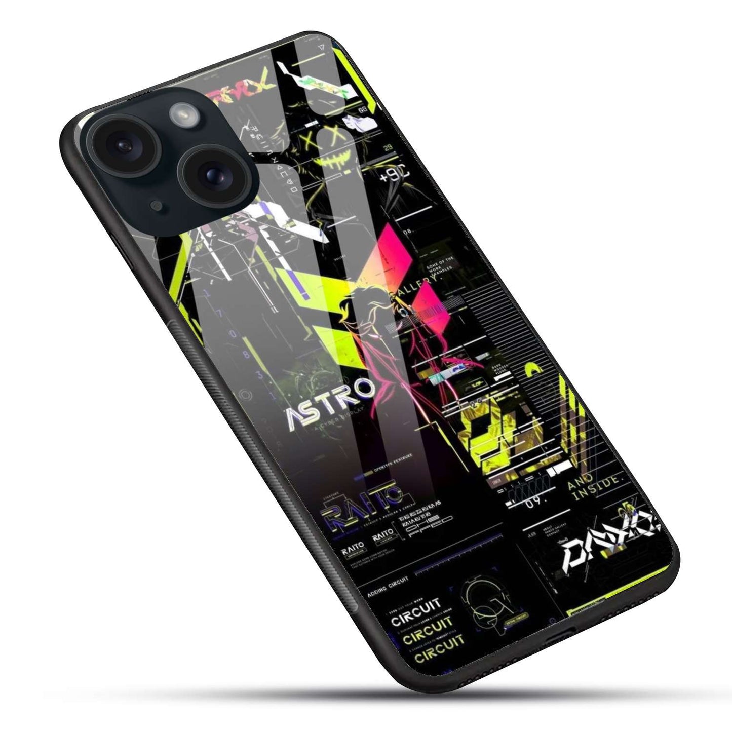 Astro cyber display Original Glass Glossy Finish Back Cover