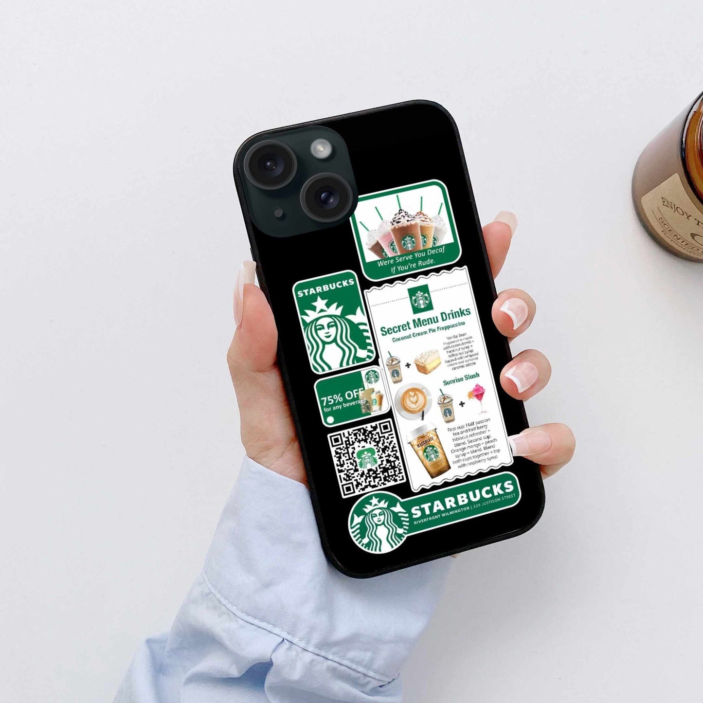 Starbucks Secret Menu Original glass Cover