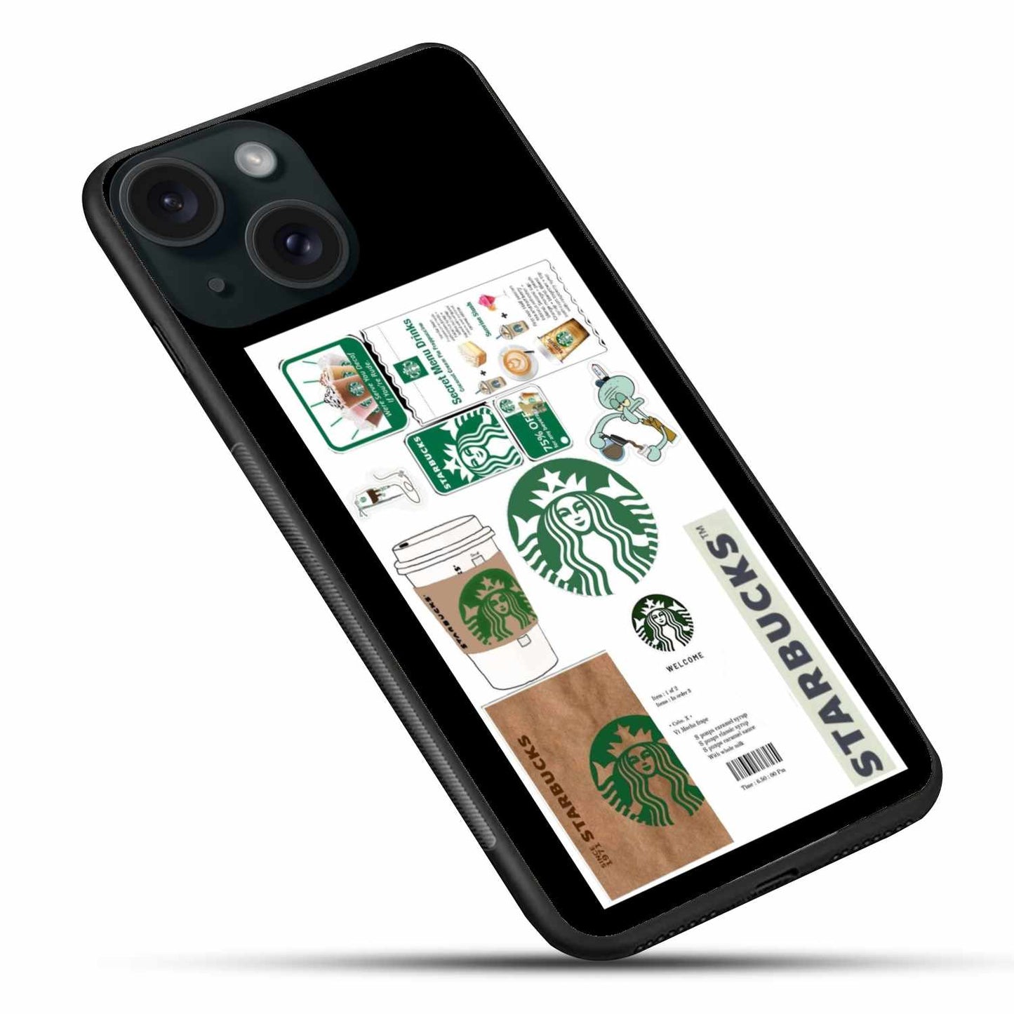 Stacrbucks Coffee Inspired Original Glass Cover