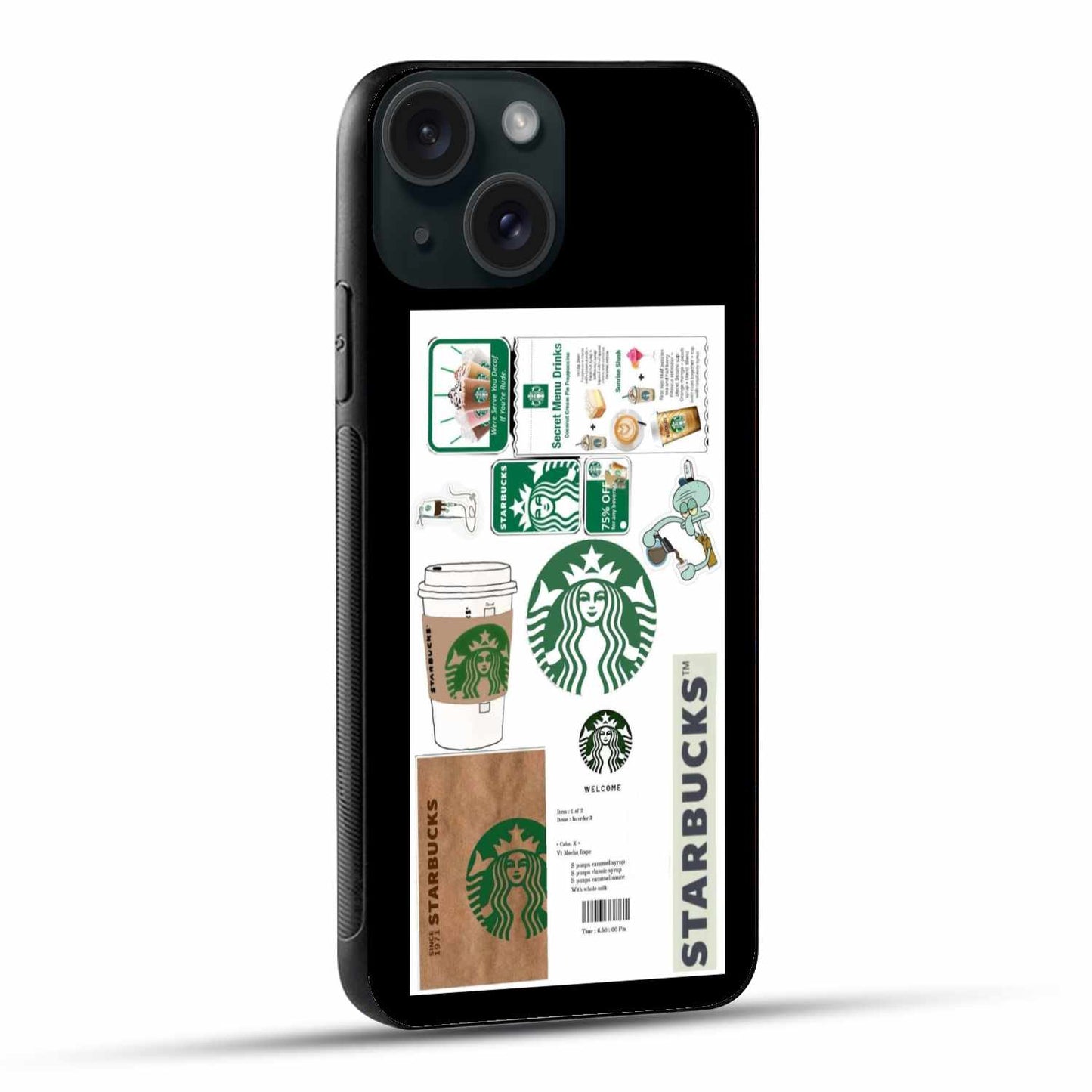 Stacrbucks Coffee Inspired Original Glass Cover