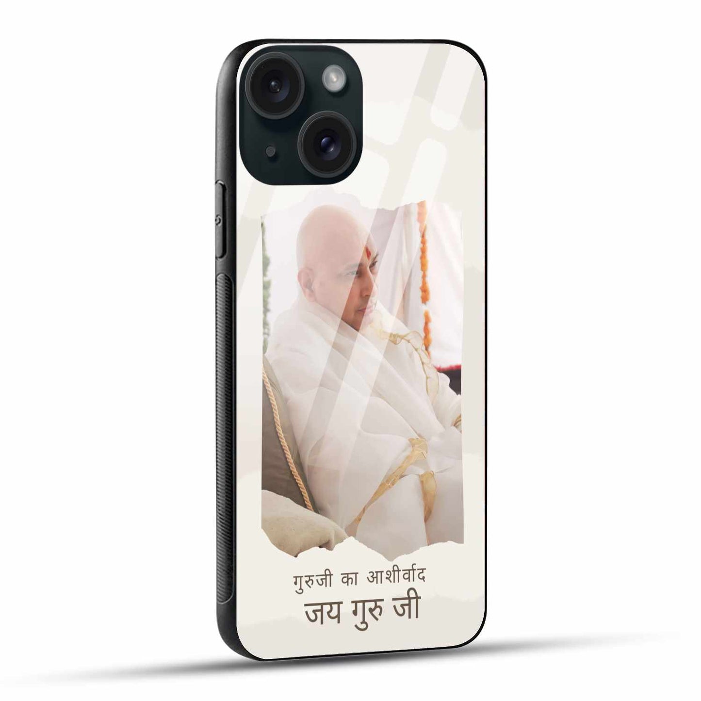 Jai Guruji Blessings iPhone Cover – Divine Protection