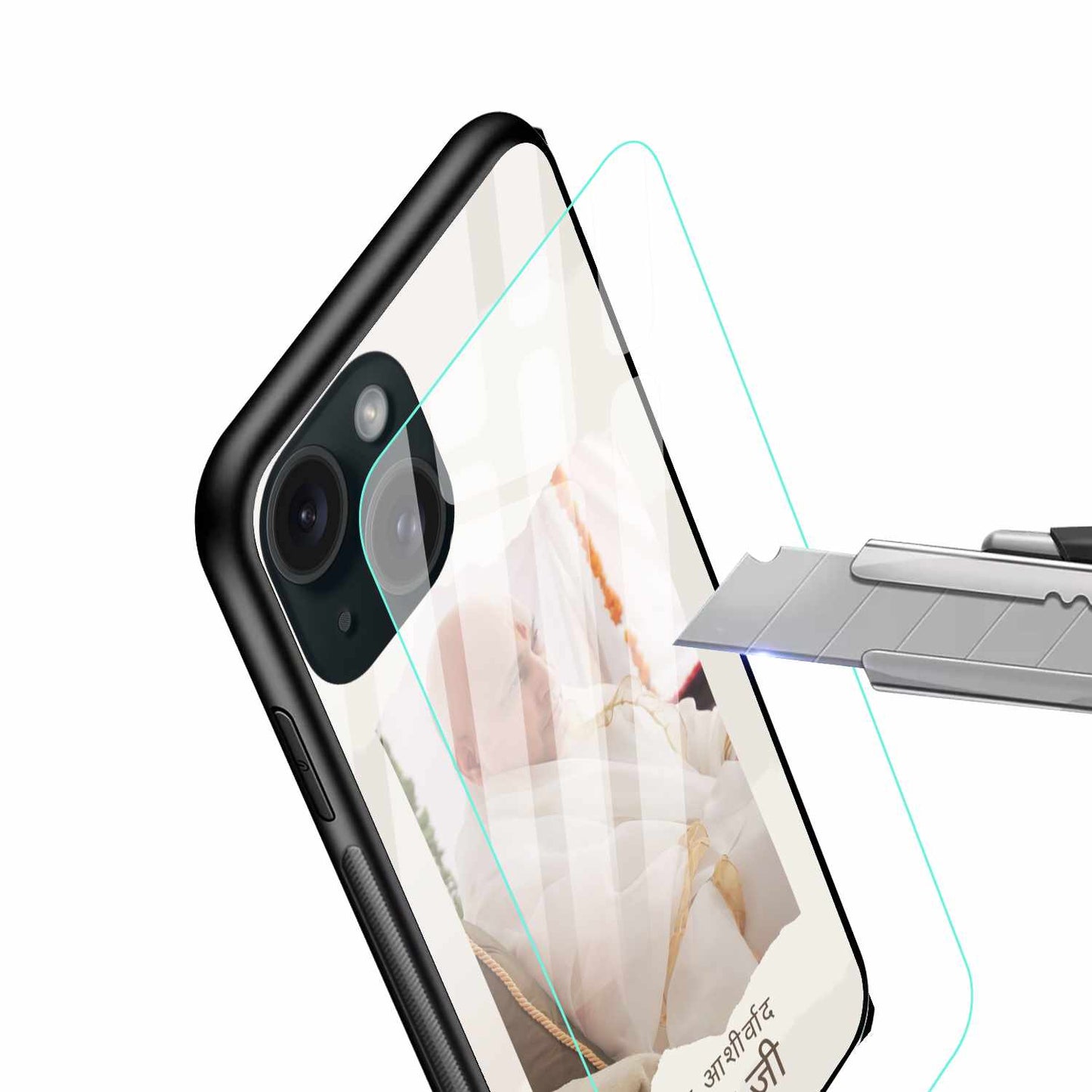 Jai Guruji Blessings iPhone Cover – Divine Protection