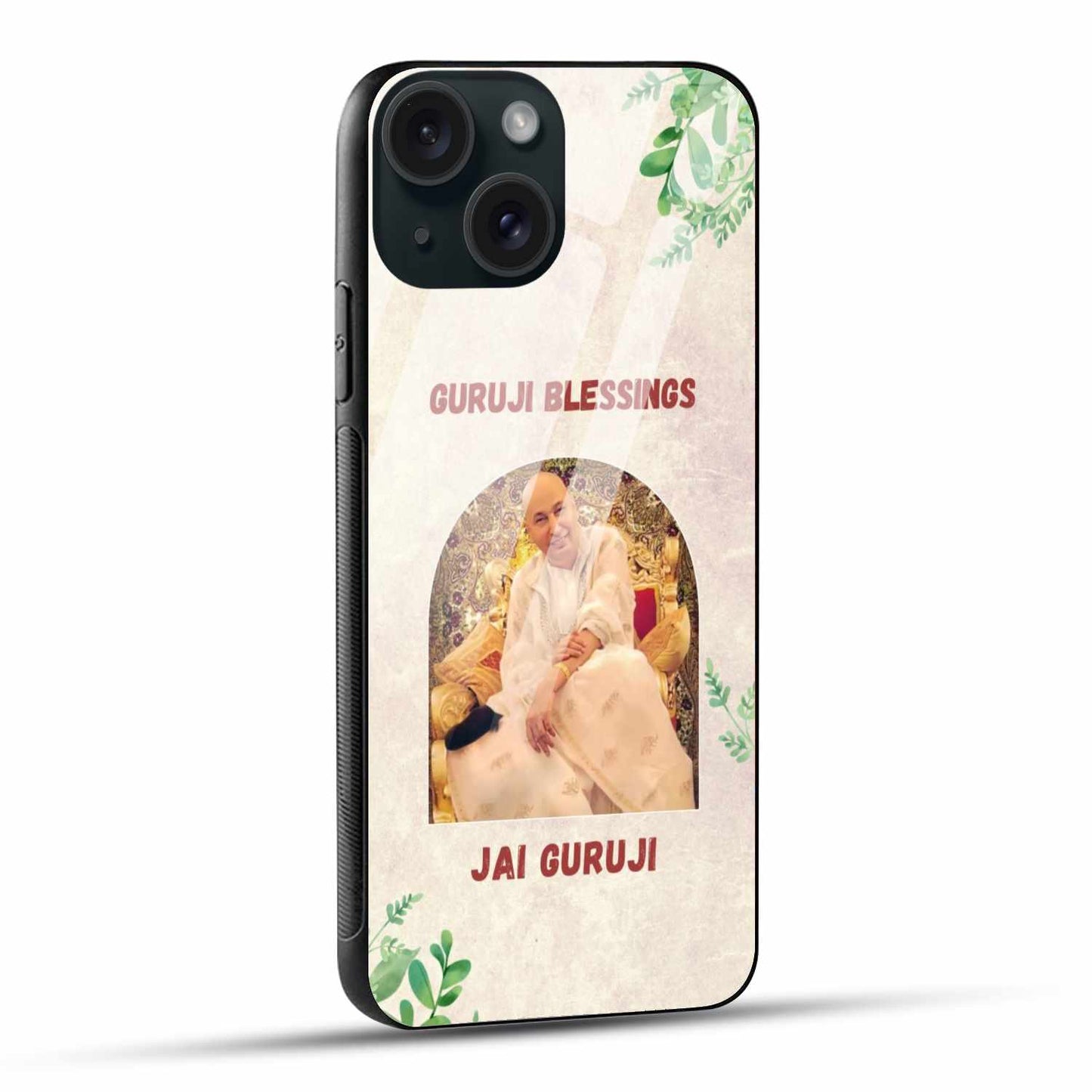 Guruji Blessings iPhone Cover – Divine Protection & Grace