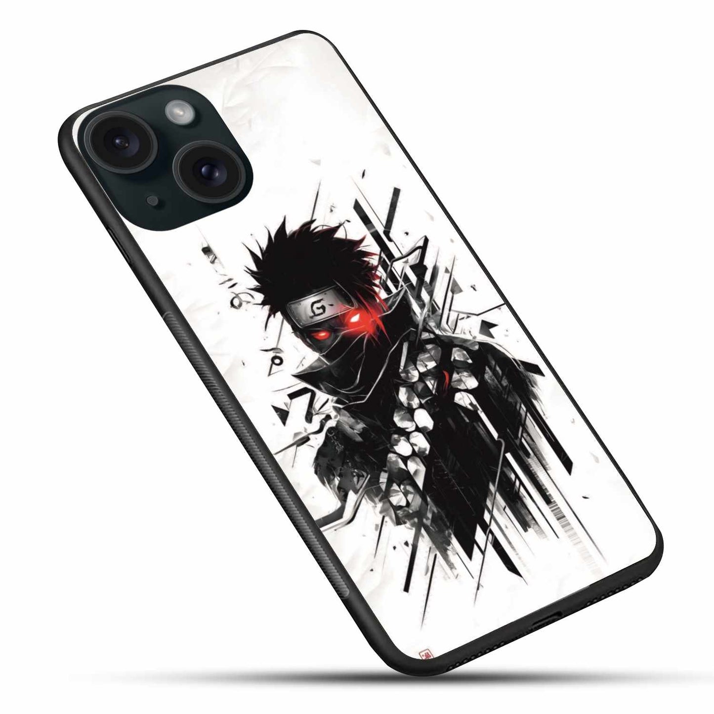 Manga-inspired Ninja iPhone Case – Futuristic Anime Warrior