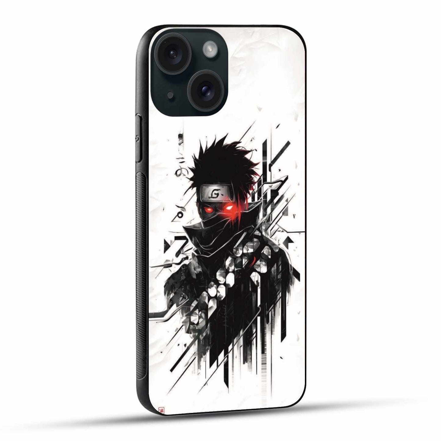 Manga-inspired Ninja iPhone Case – Futuristic Anime Warrior