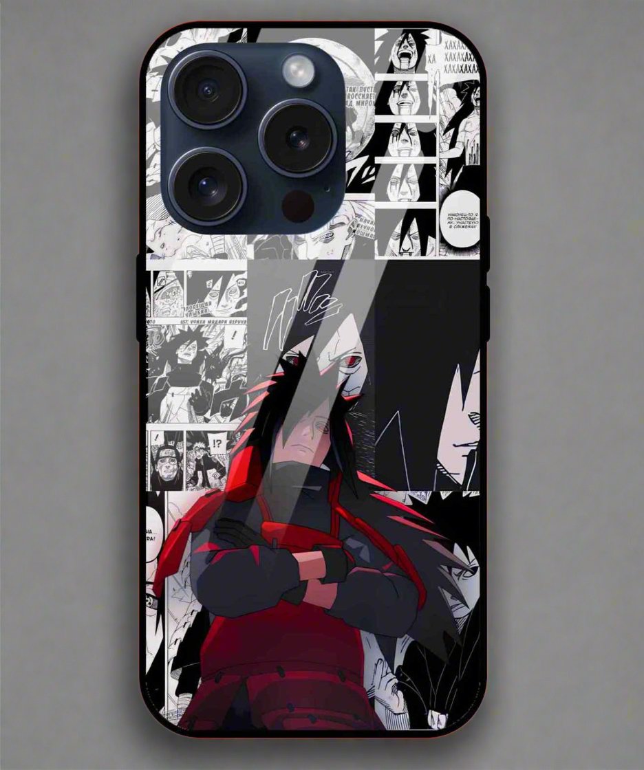 Madara Uchiha Glass Back Cover