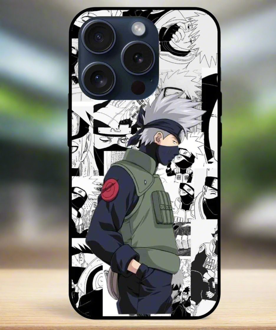 Kakashi Hatake Glass Back Cover