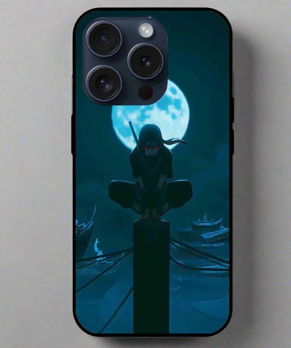 Itachi Uchiha Glass Back Cover