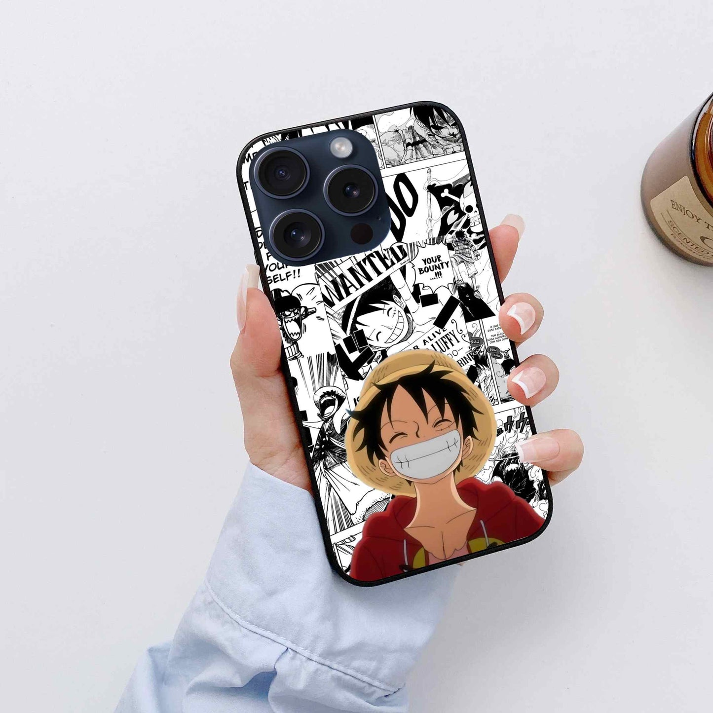 Monkey D.Luffy Glass Back Cover
