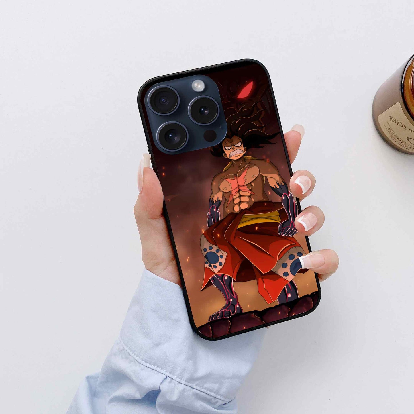 Monkey D.Luffy Glass Back Cover