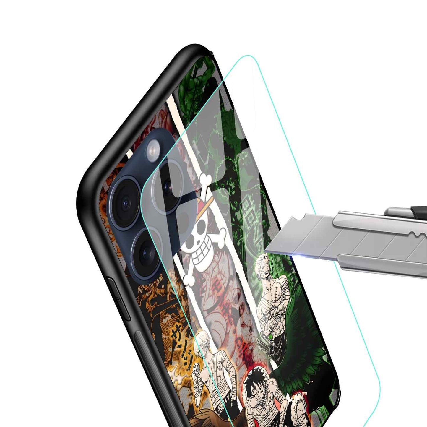 One Piece Jigsaw 1000 Piece Glass Back Cover