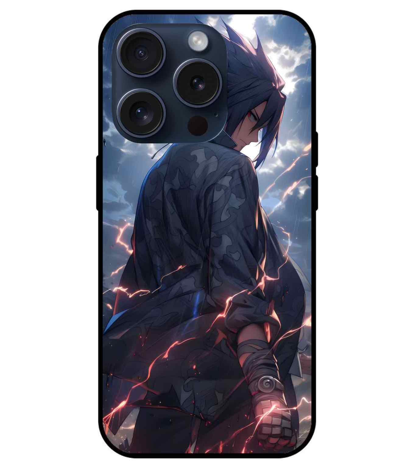 Izuna Uchiha Naruto character Glass Back Cover