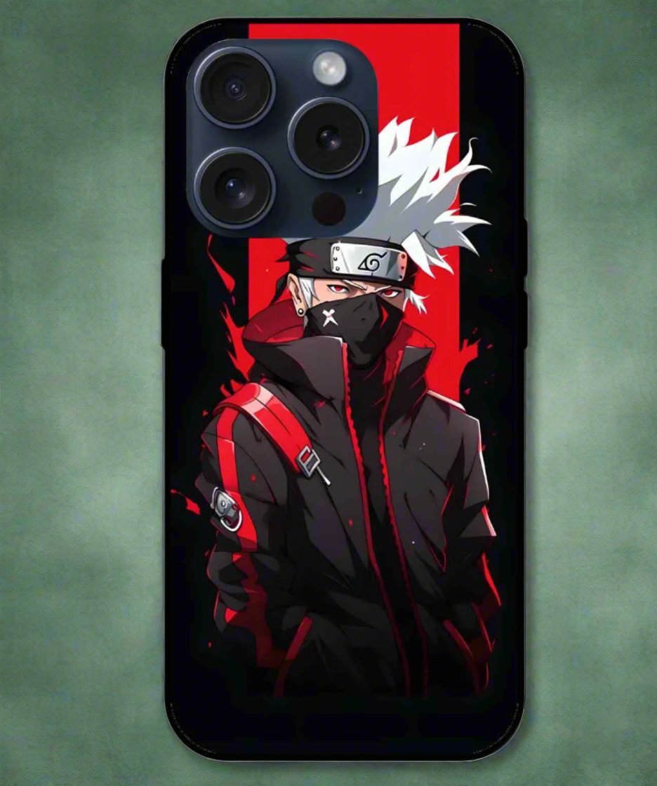 Kakashi Hatake Glass Back Cover