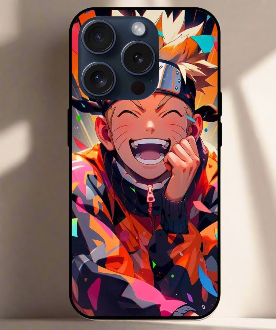 Naruto 4k HD Glass Back Cover