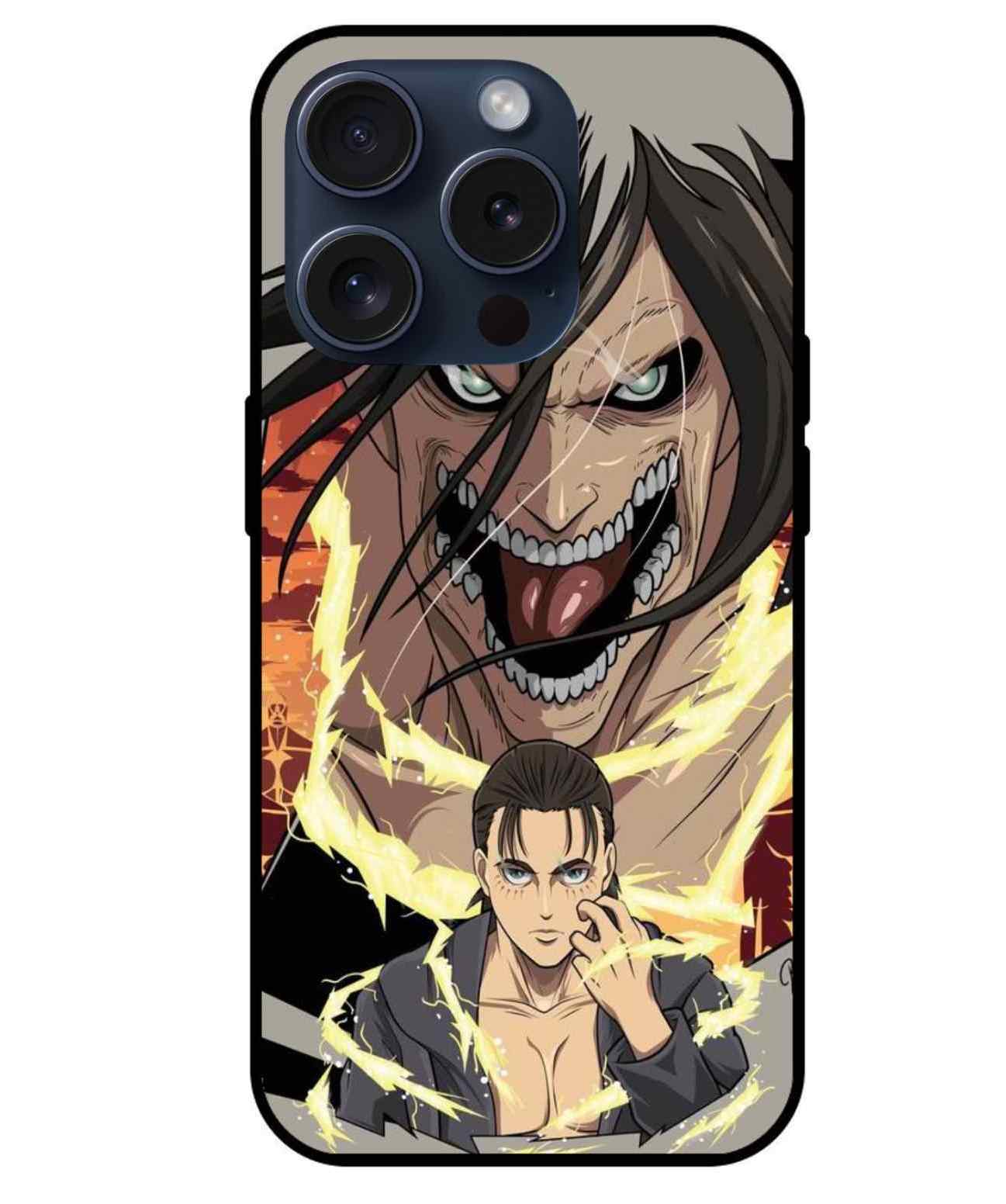 Attack On Titan Glass Back Cover - Main Image
