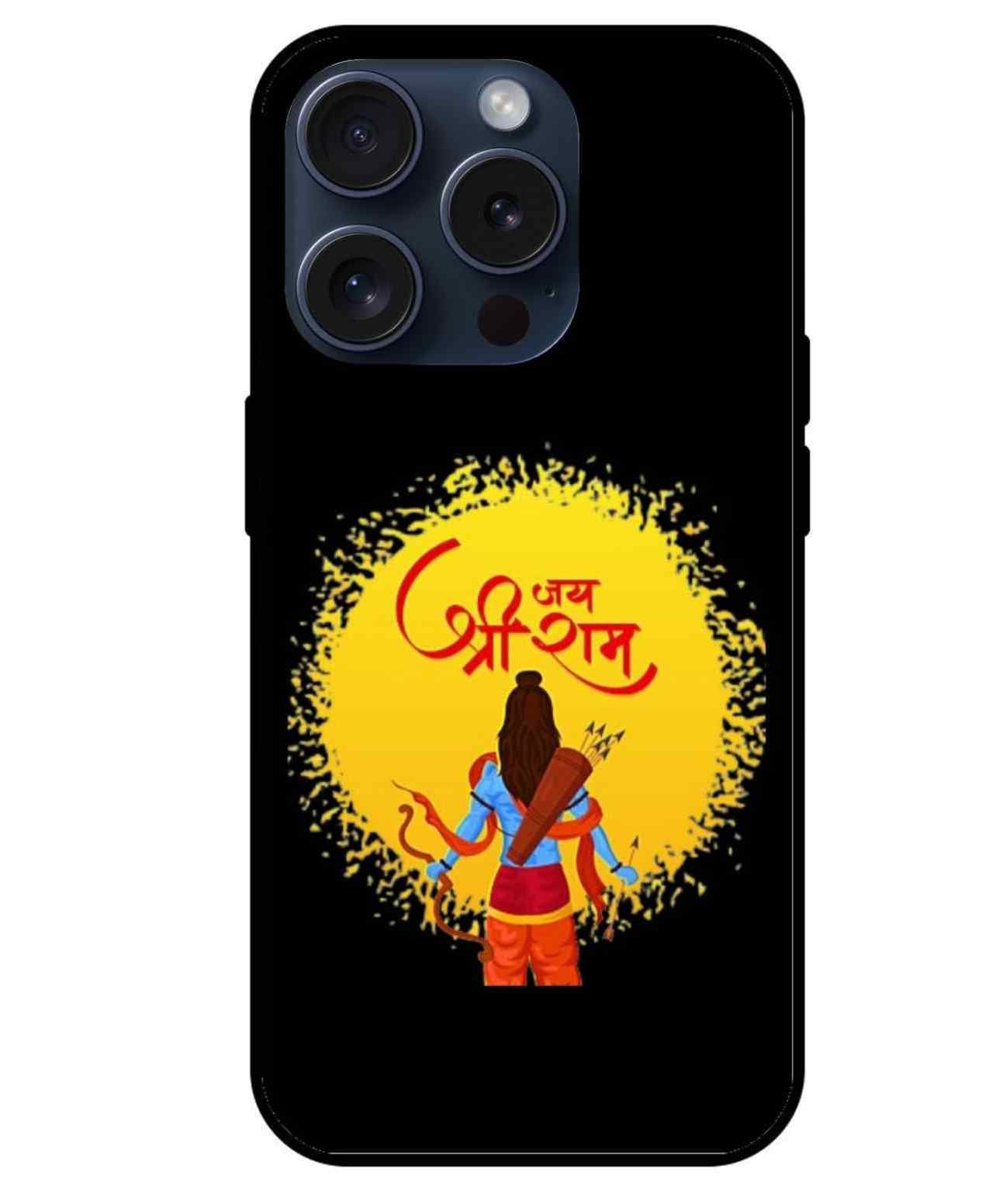 Ram Ji Glass Back Cover